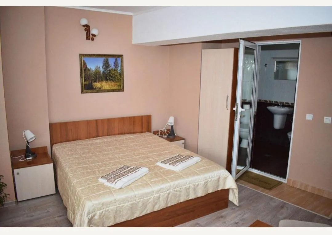 Bed in Family Hotel Miglena