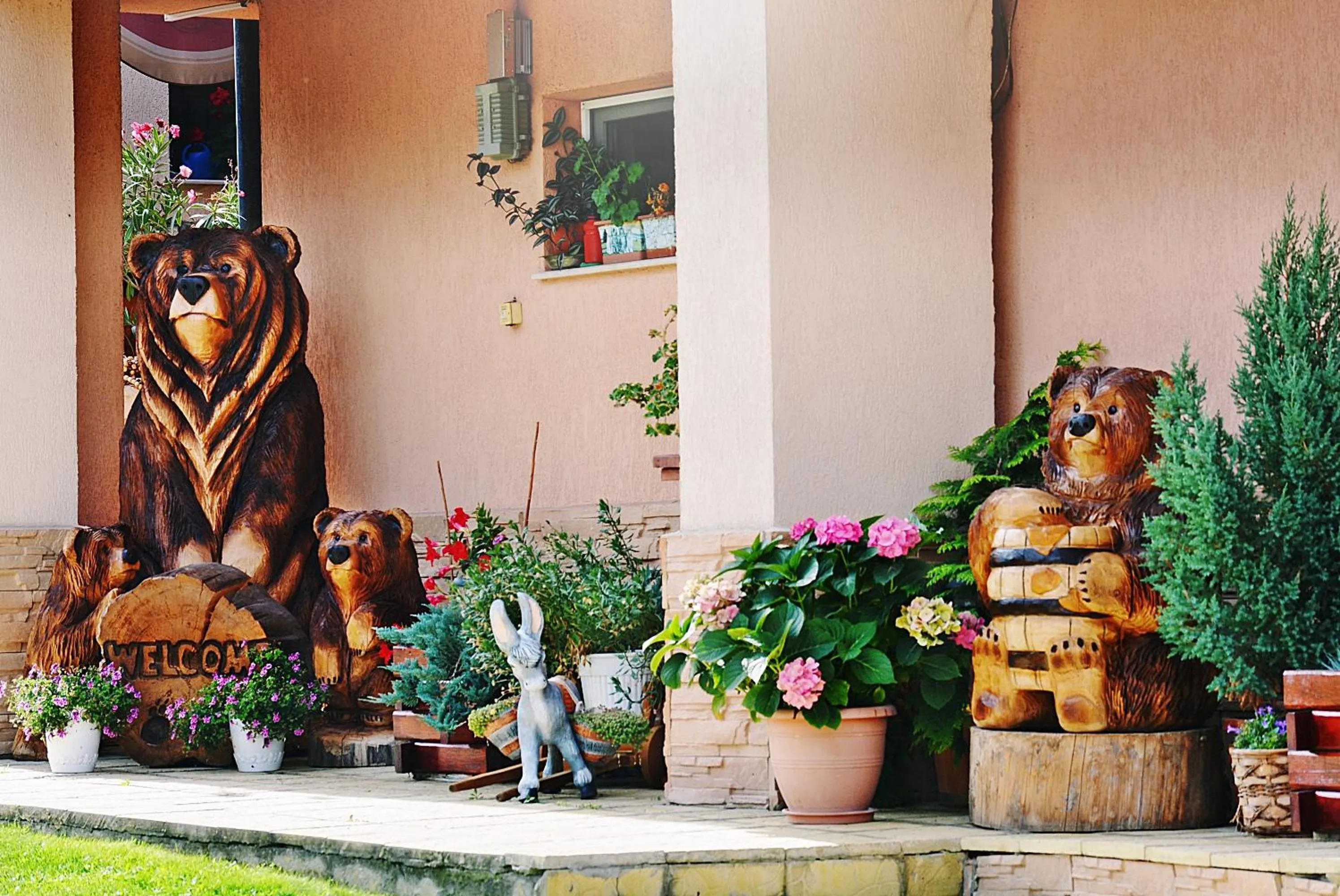 Garden in Family Hotel Miglena