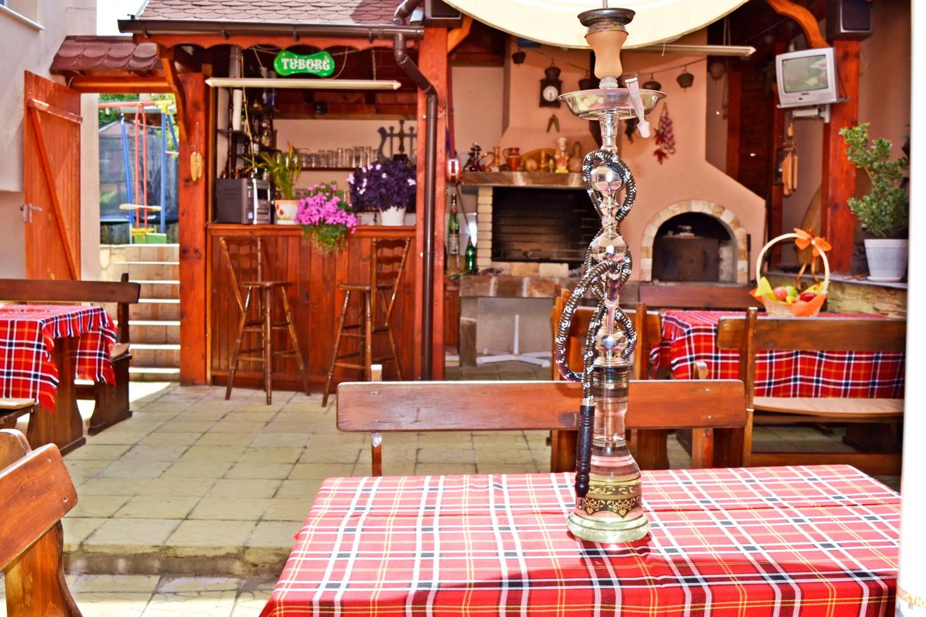 Garden in Family Hotel Miglena