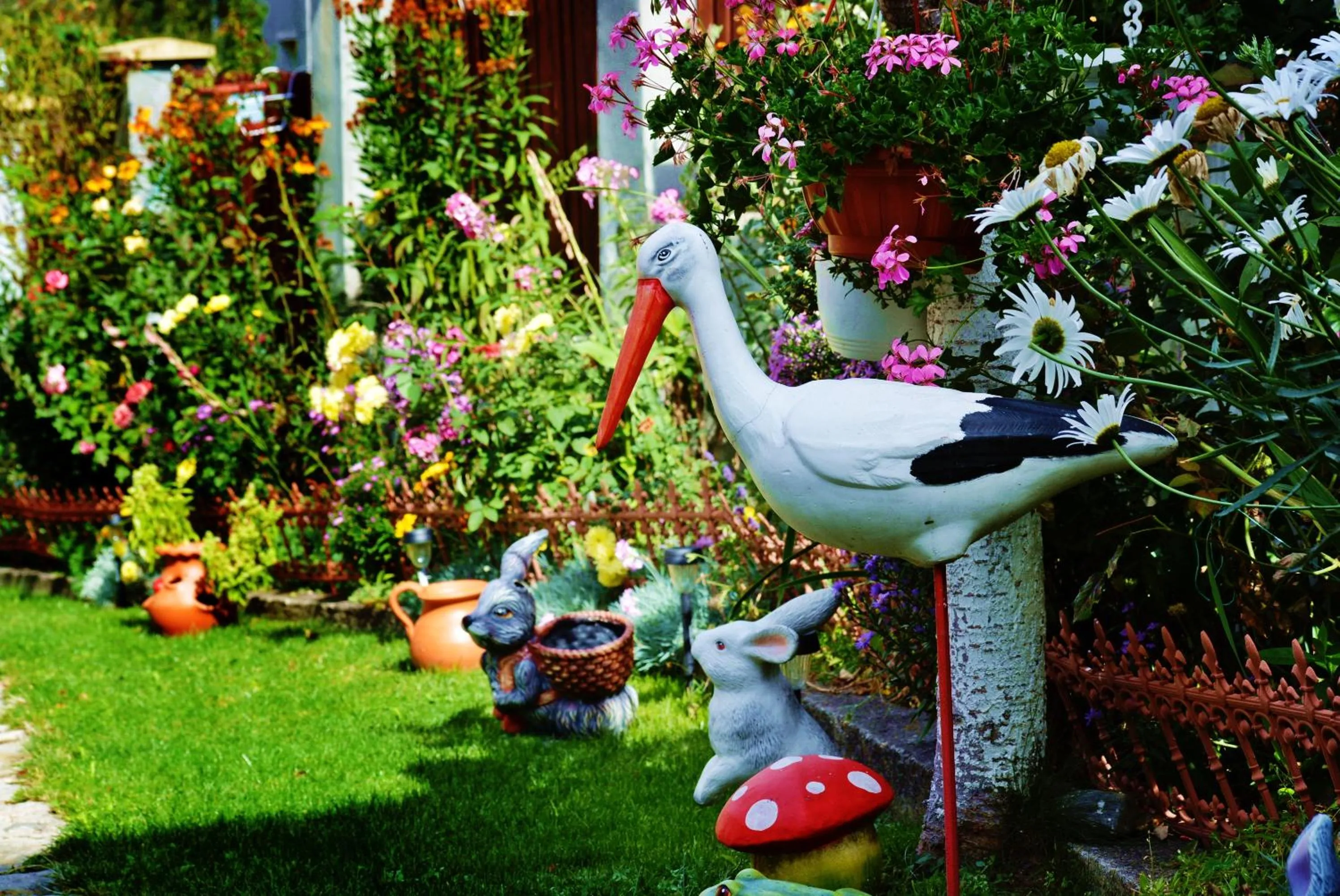 Garden in Family Hotel Miglena