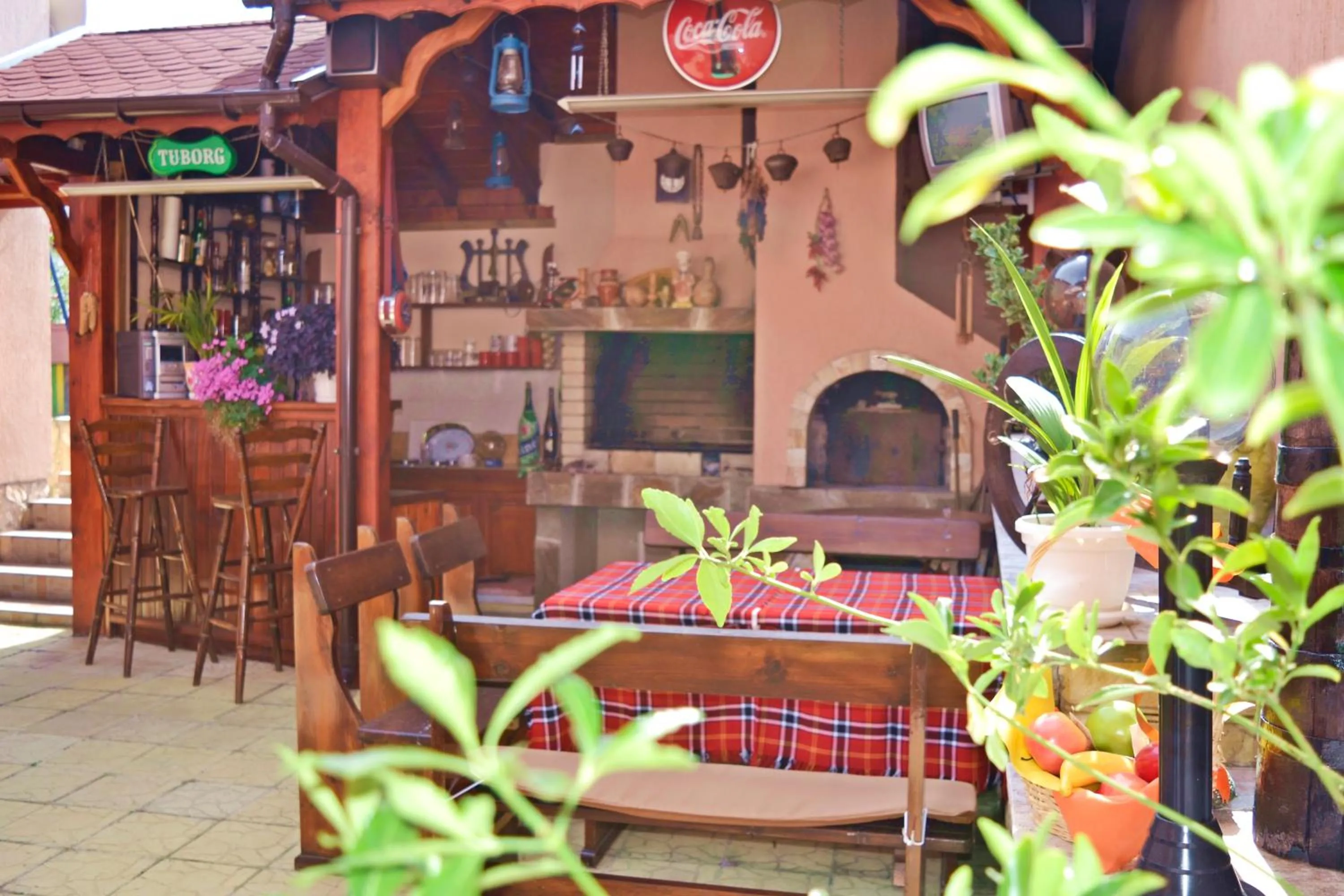 Garden in Family Hotel Miglena