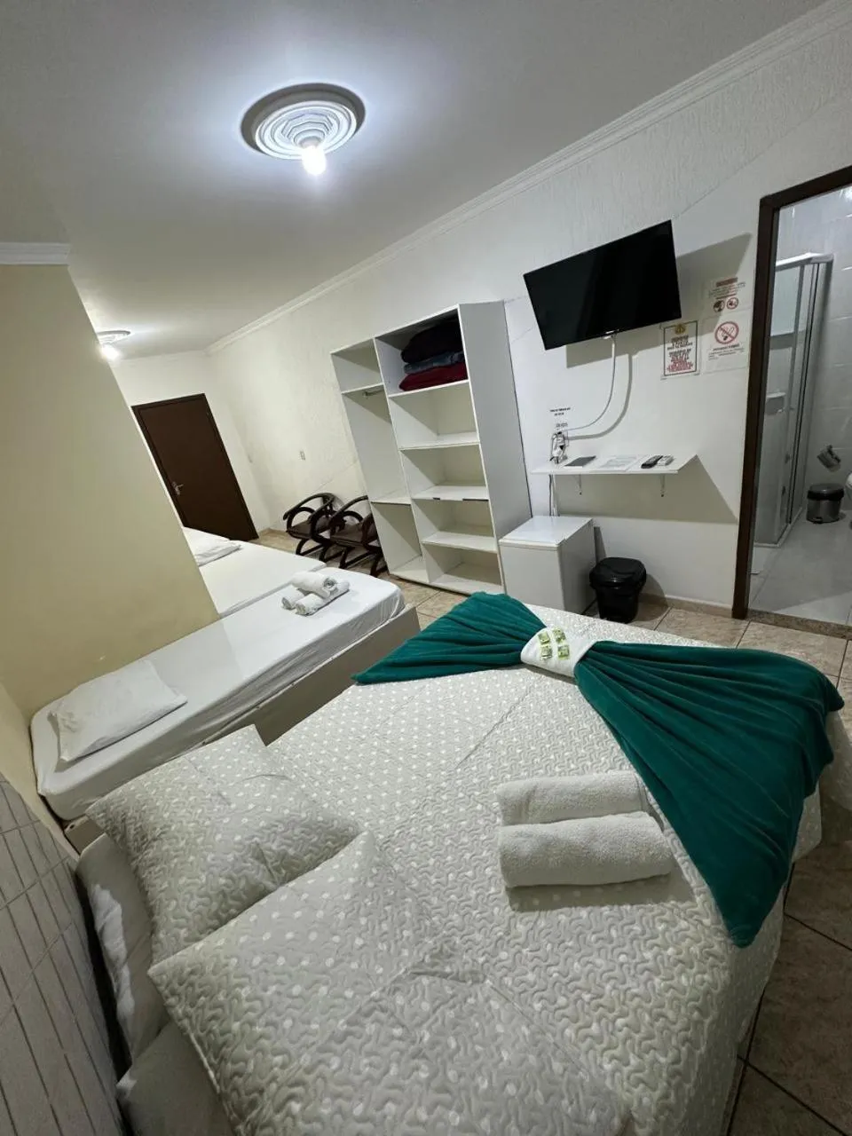 Bed in Pousada Sol de Maria