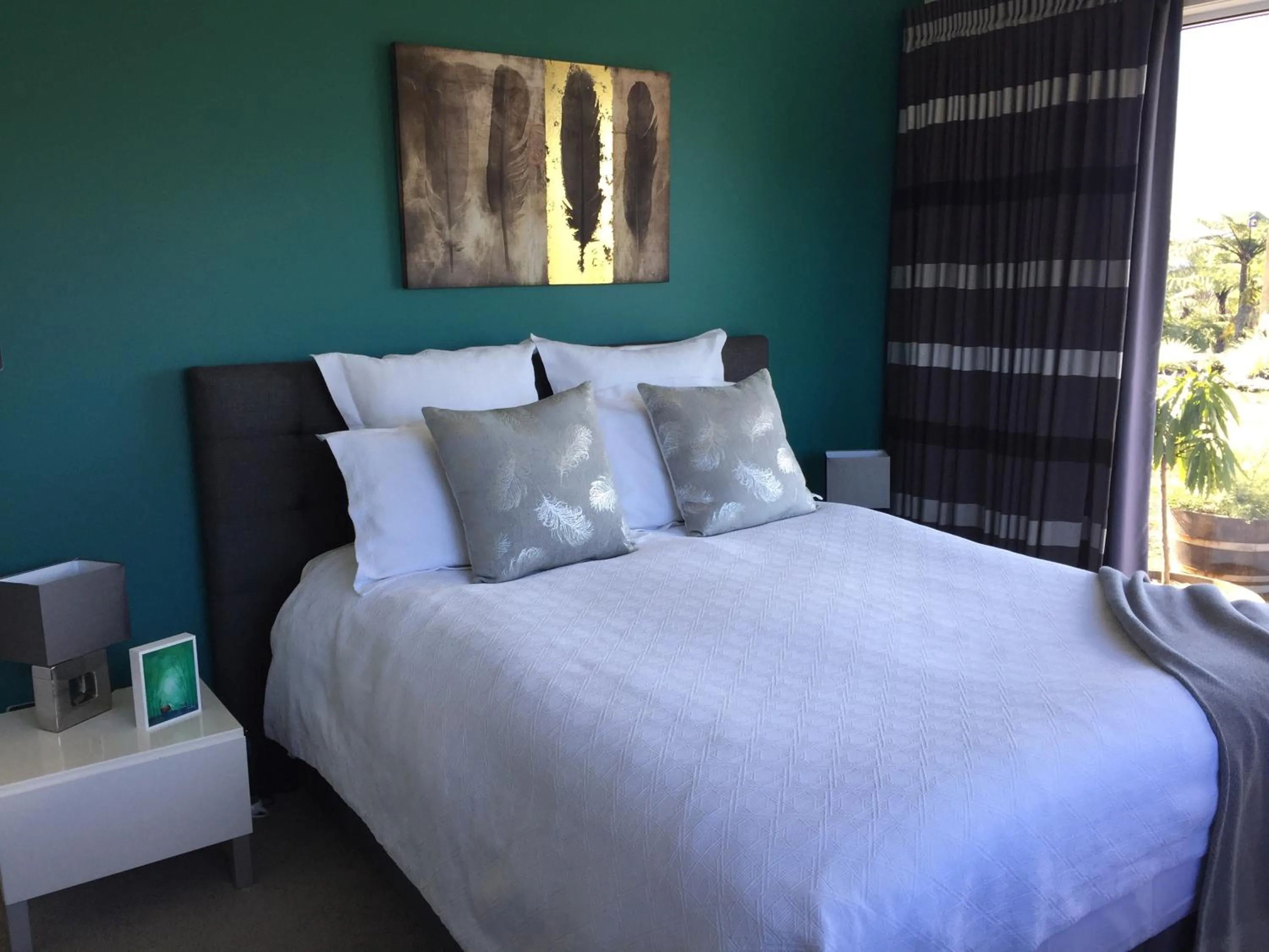 Bed in Skylark Lodge