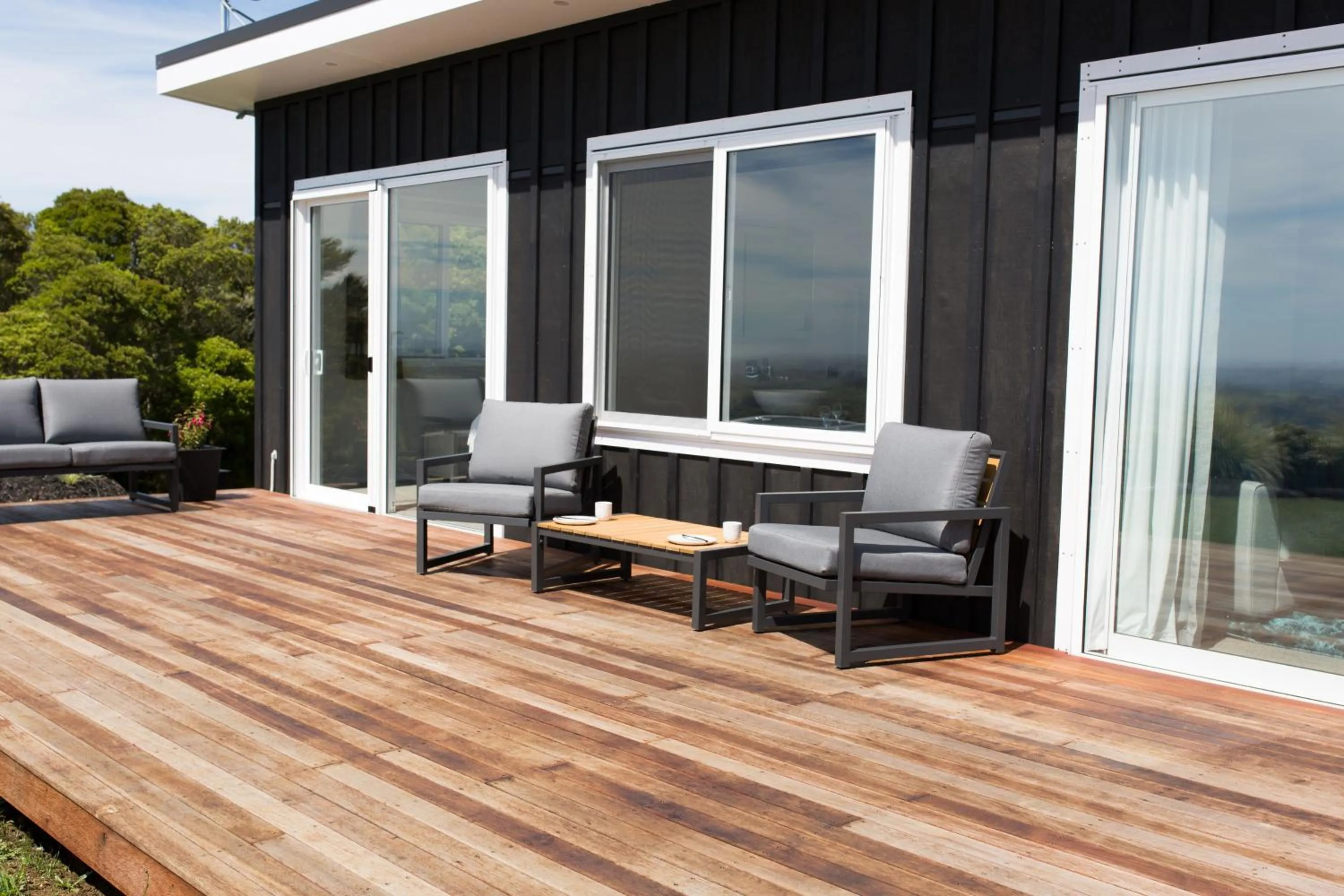 Patio in Skylark Lodge