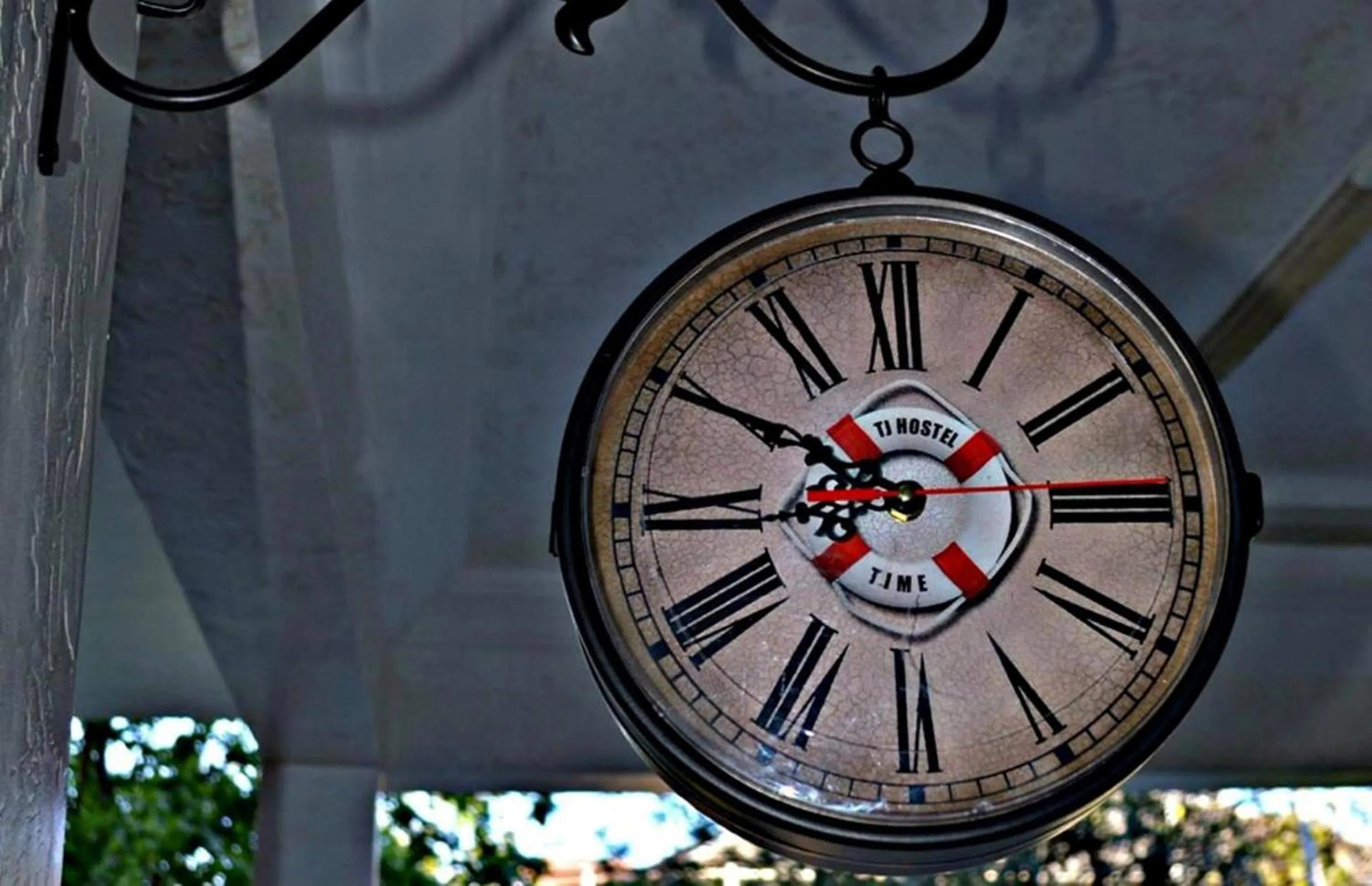 Decorative detail in TJ Guest House