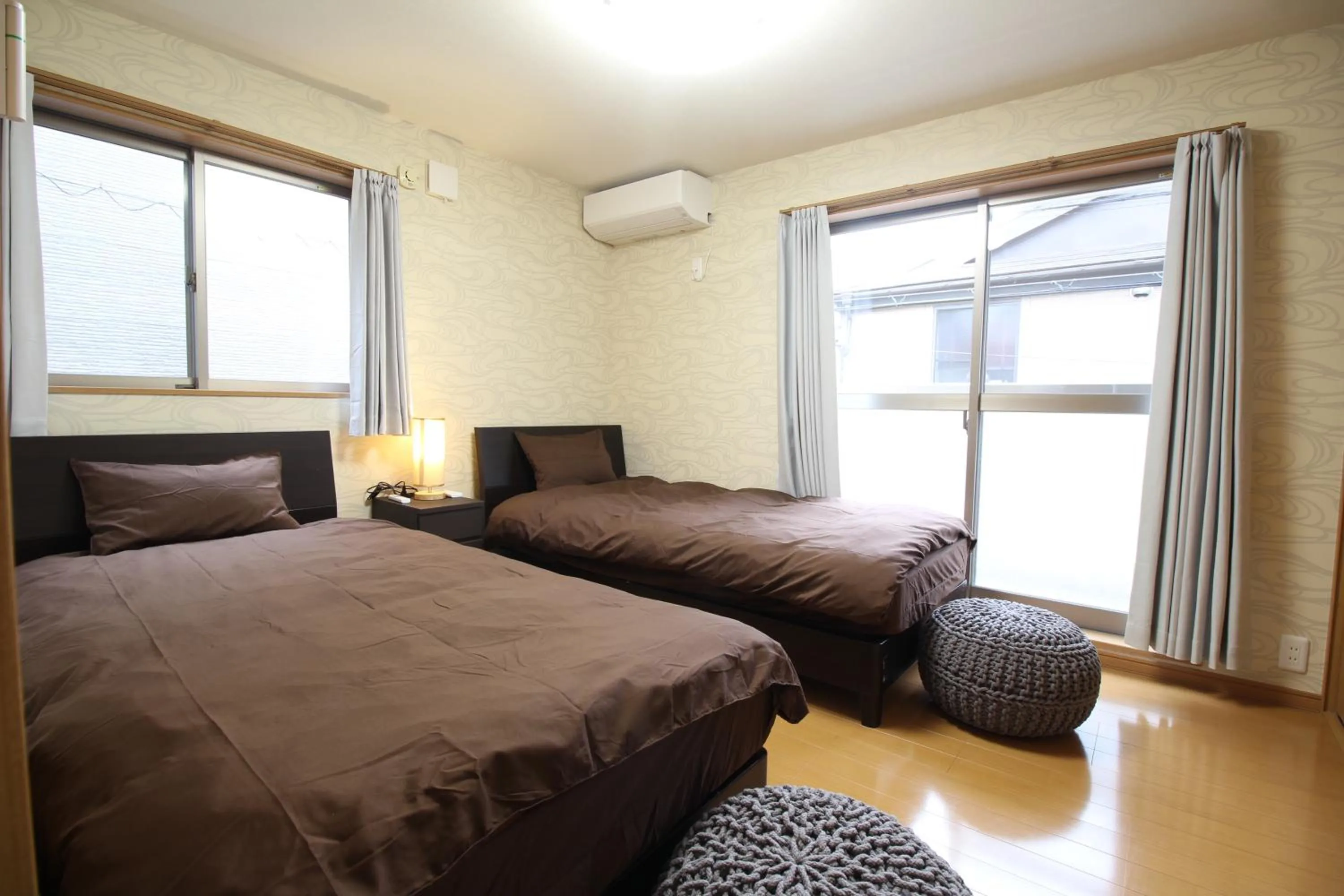 Bed in LiB PLUS VILLA Mibu