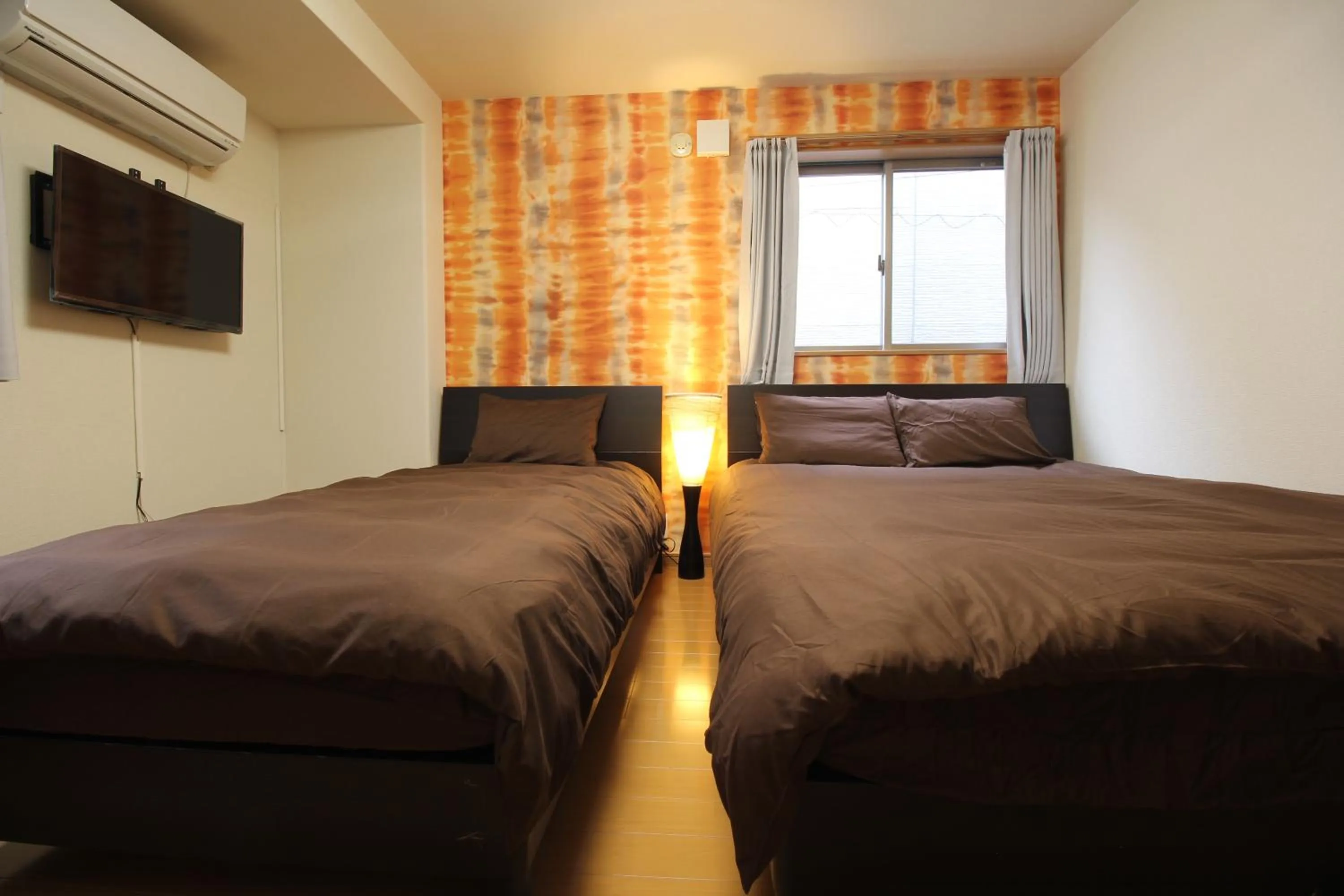 Bed in LiB PLUS VILLA Mibu