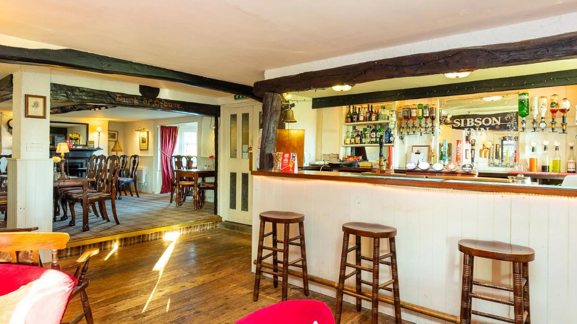 Lounge or bar in The Sibson Inn Hotel