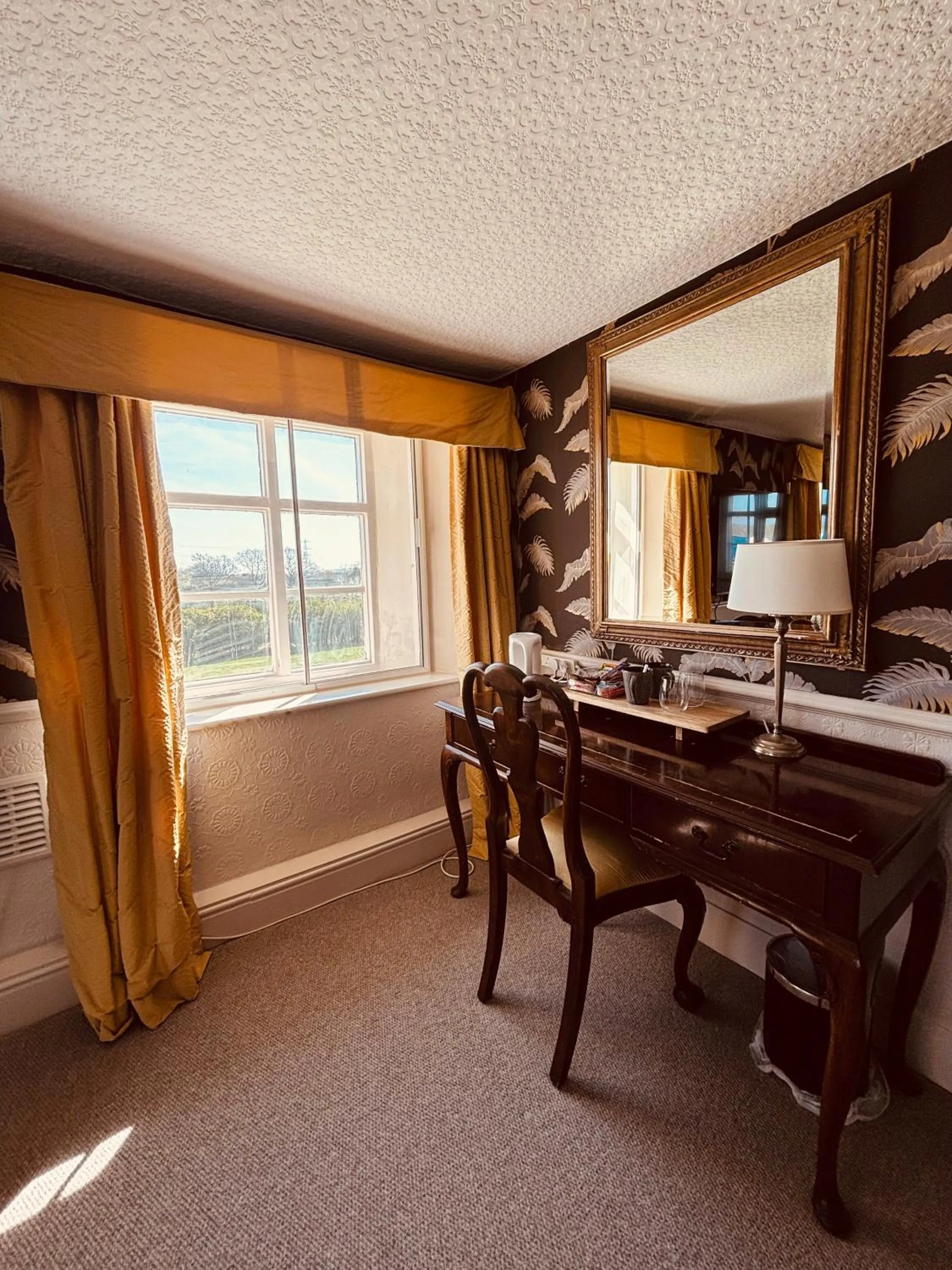 Seating area in The Sibson Inn Hotel