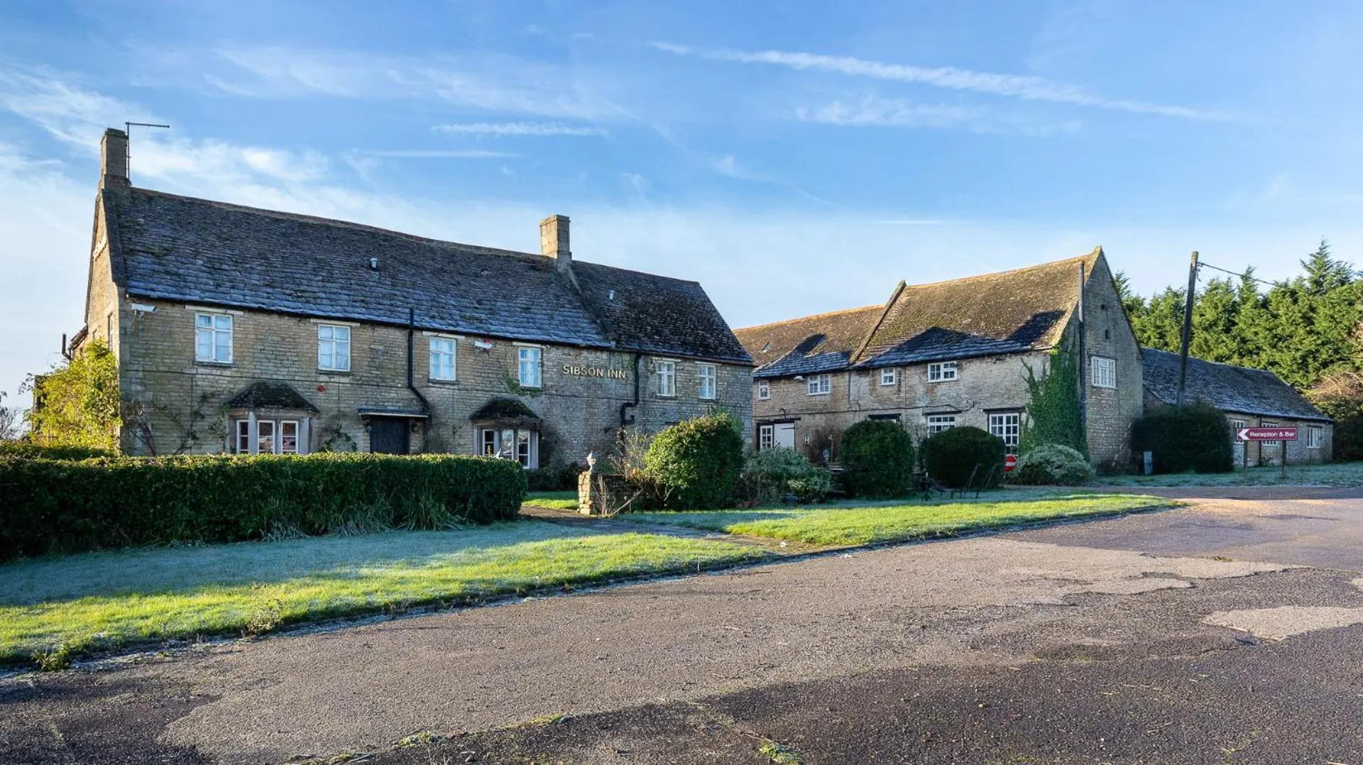 Property building in The Sibson Inn Hotel