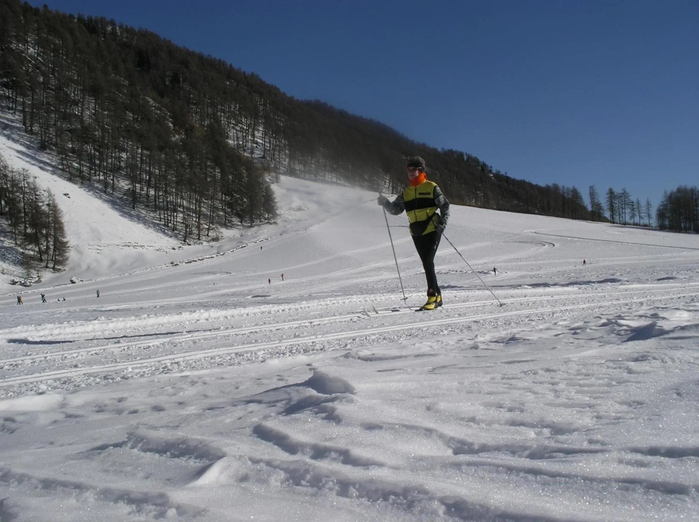 Skiing in Hotel Edelweiss