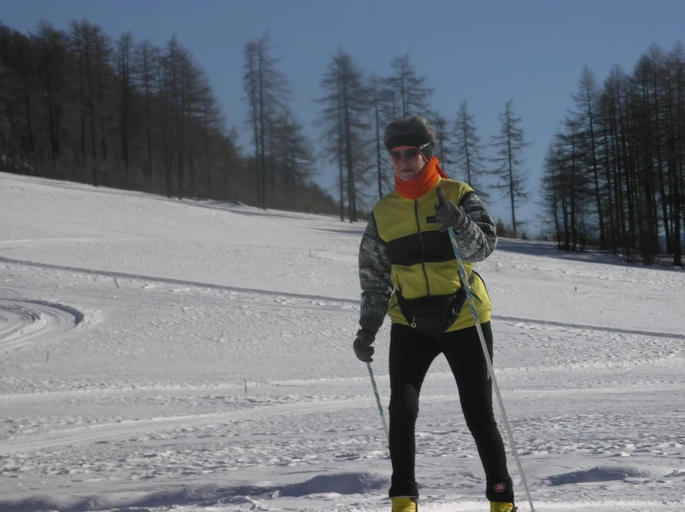 Skiing in Hotel Edelweiss