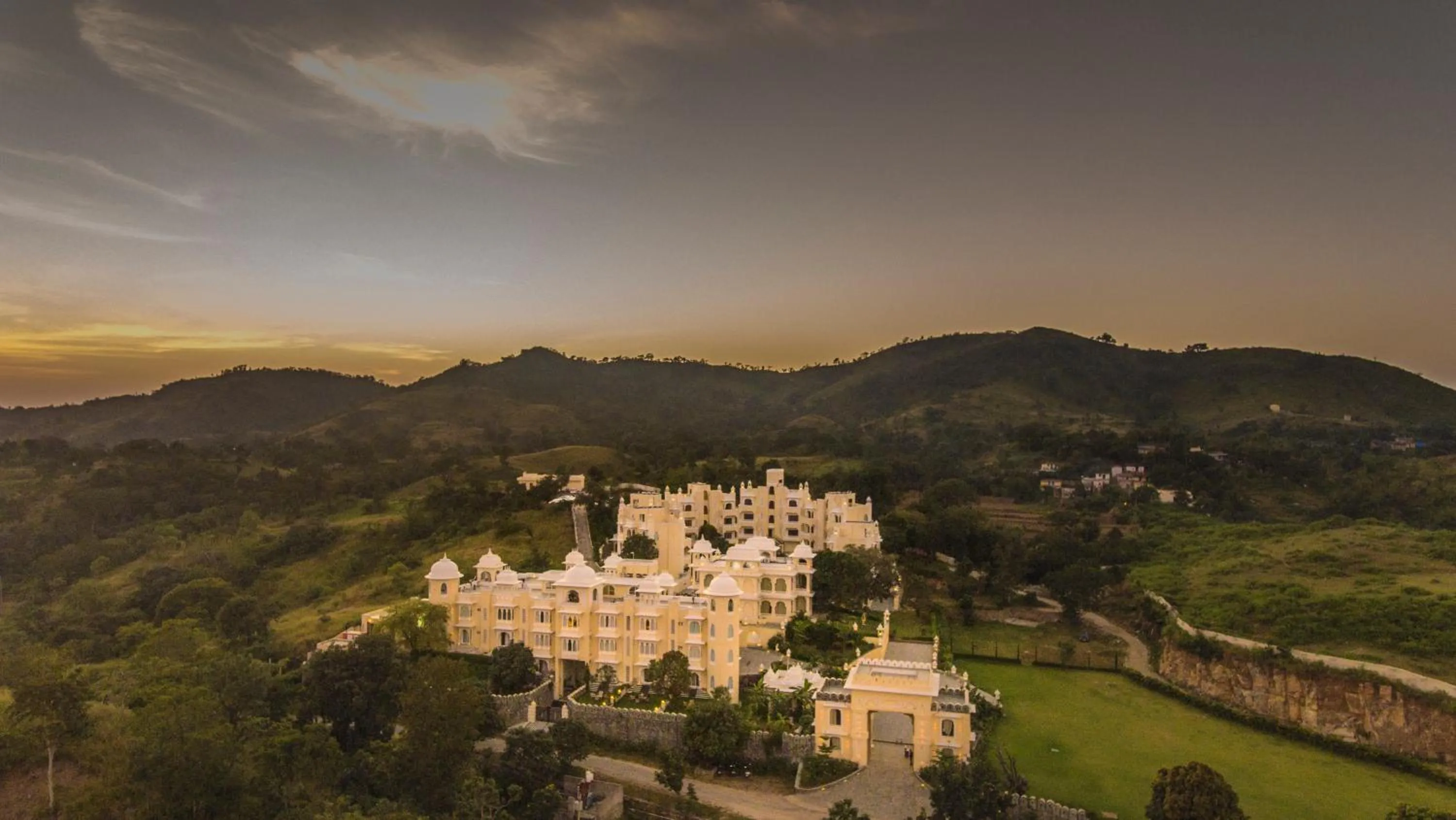 Bird's eye view in The Everest Hill Resort & Spa-Kumbhalgarh