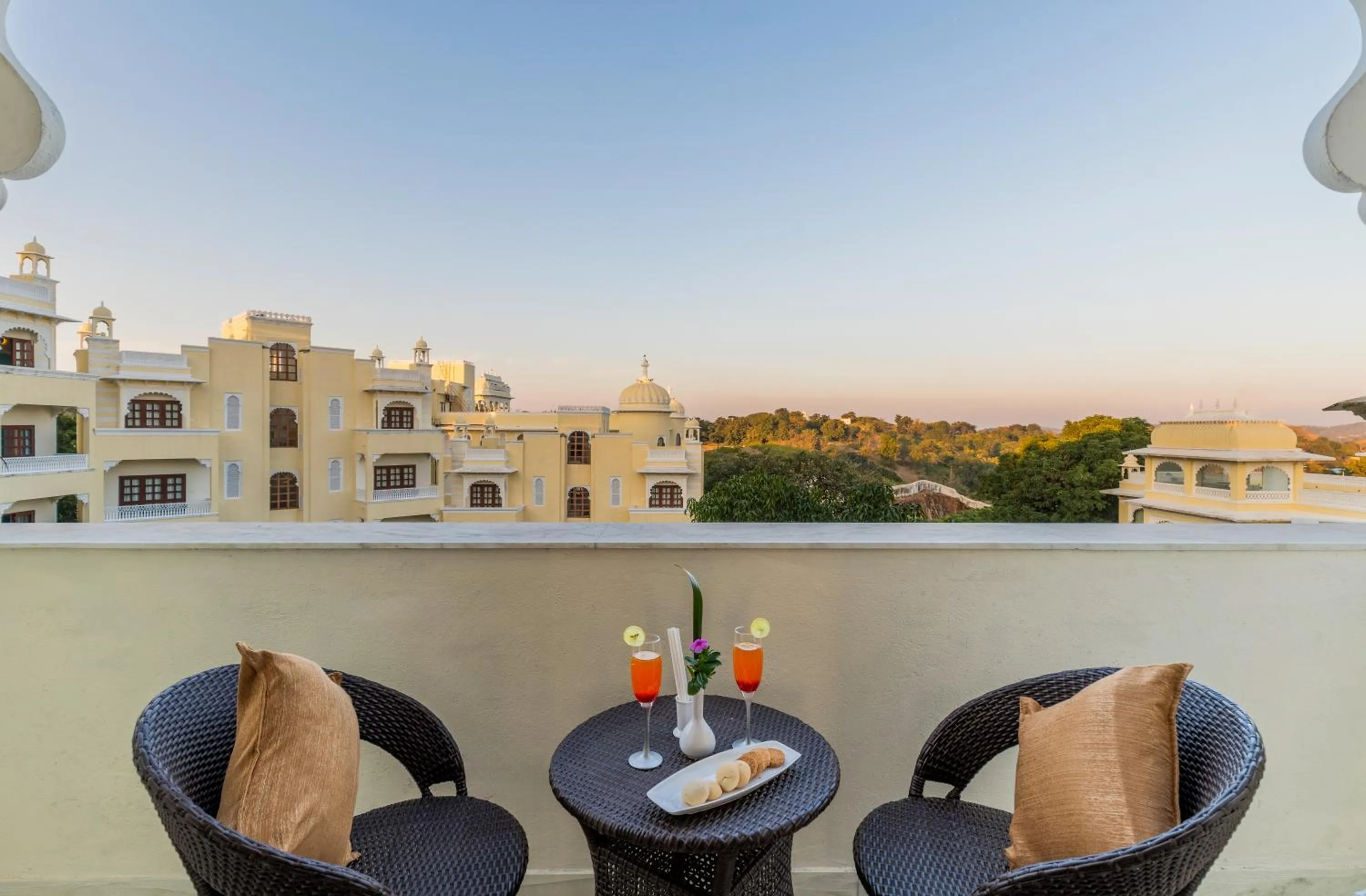 Balcony/Terrace in The Everest Hill Resort & Spa-Kumbhalgarh