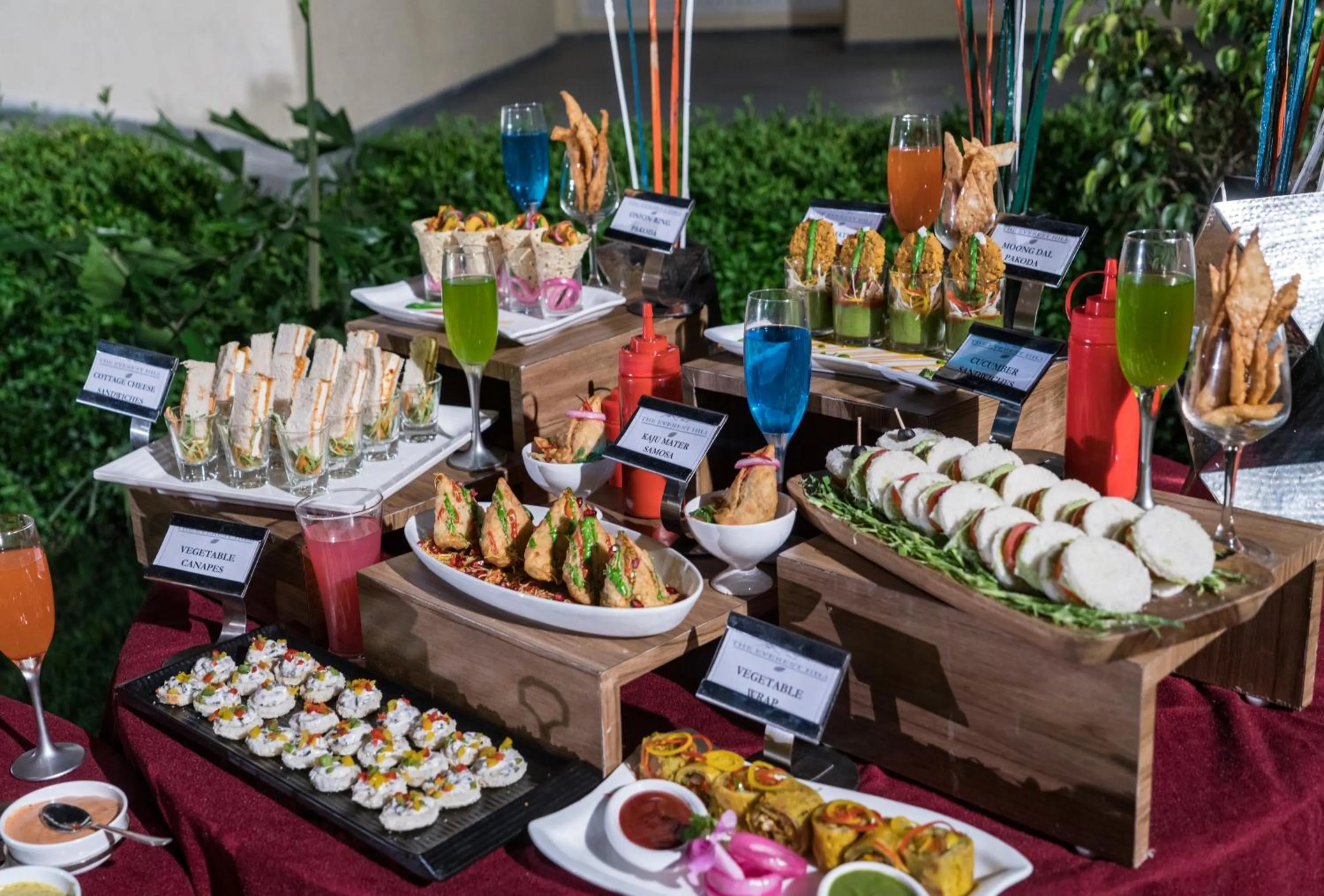 Breakfast in The Everest Hill Resort & Spa-Kumbhalgarh