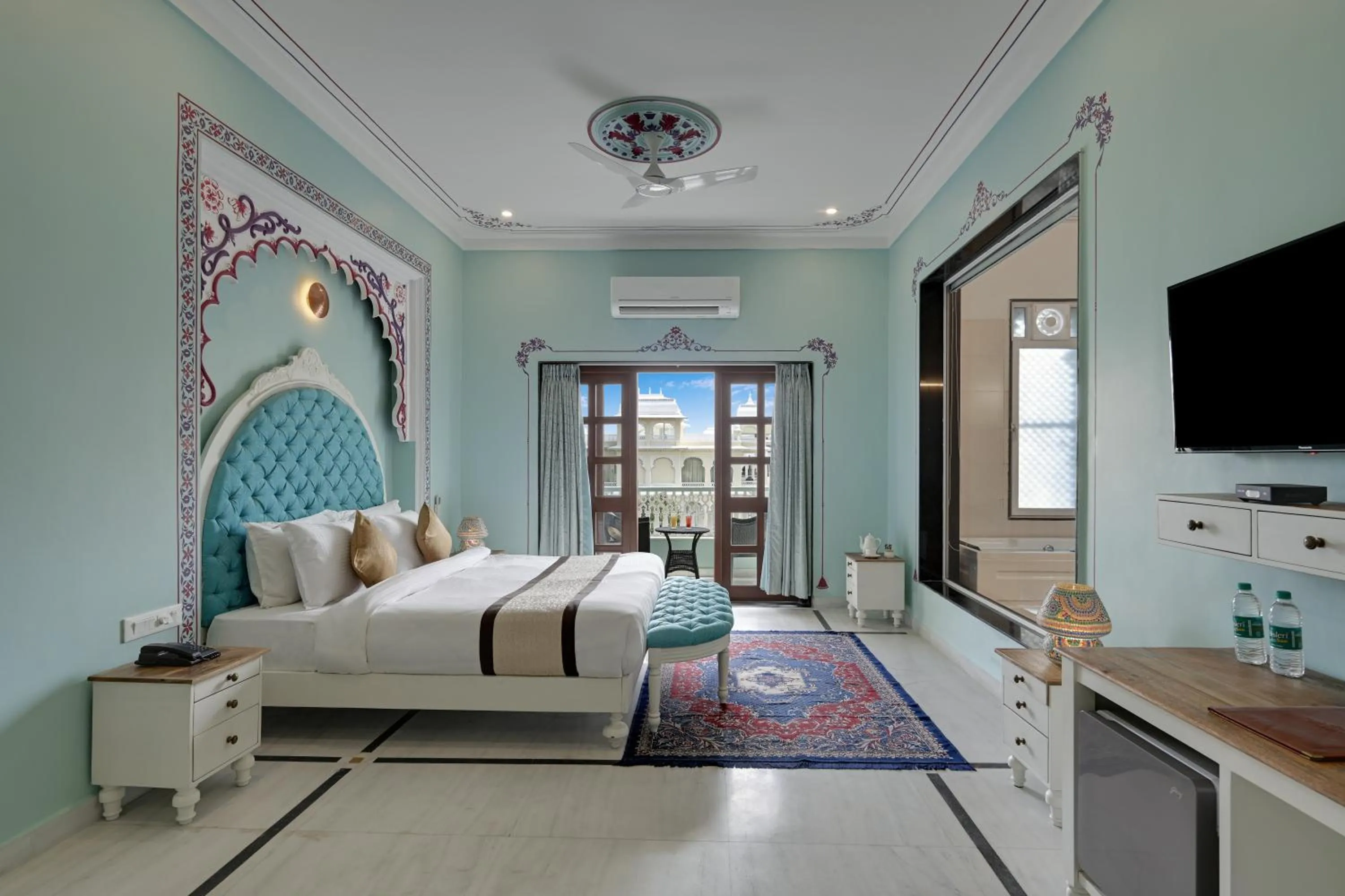 Photo of the whole room, Bed in The Everest Hill Resort & Spa-Kumbhalgarh