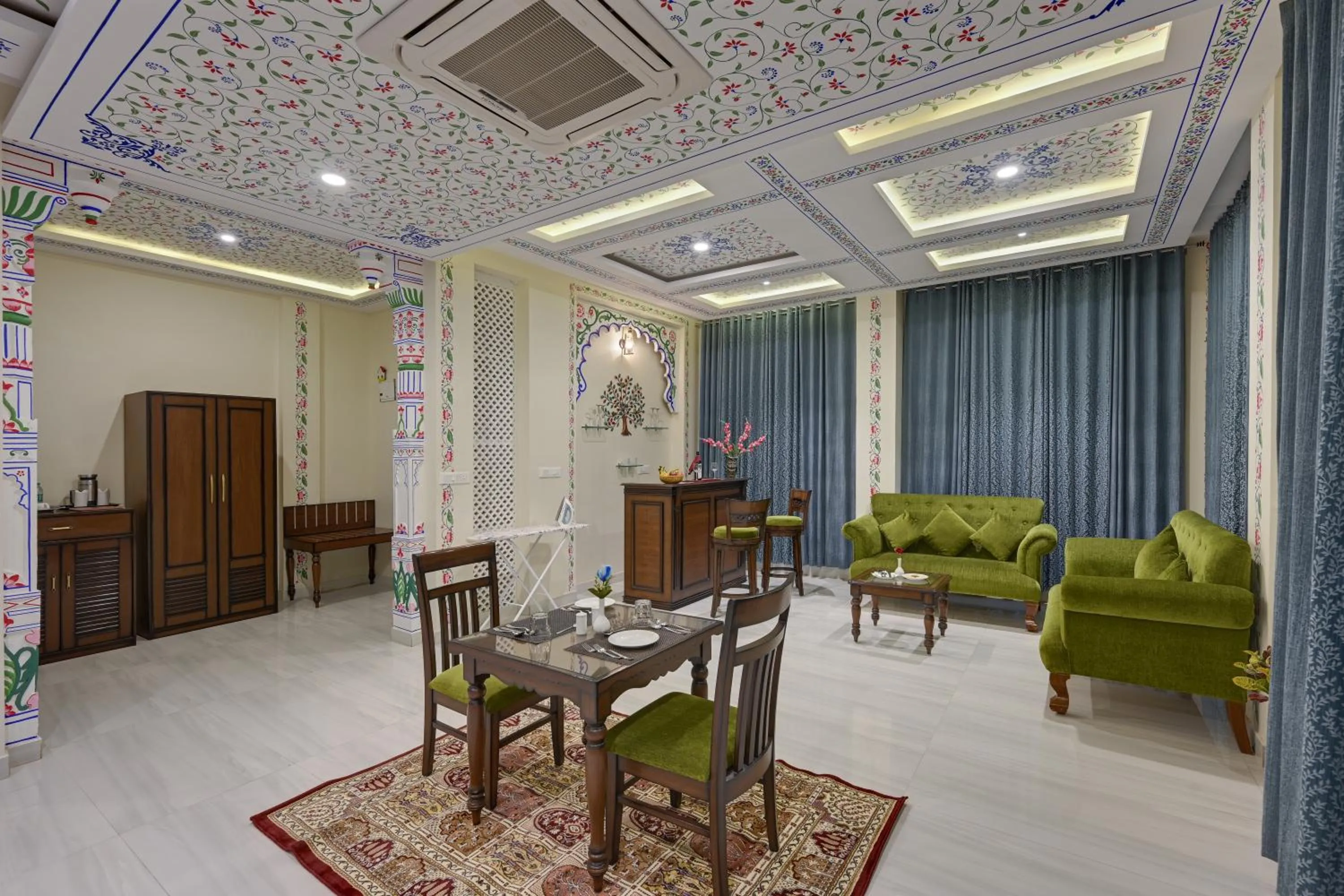 Seating area in The Everest Hill Resort & Spa-Kumbhalgarh