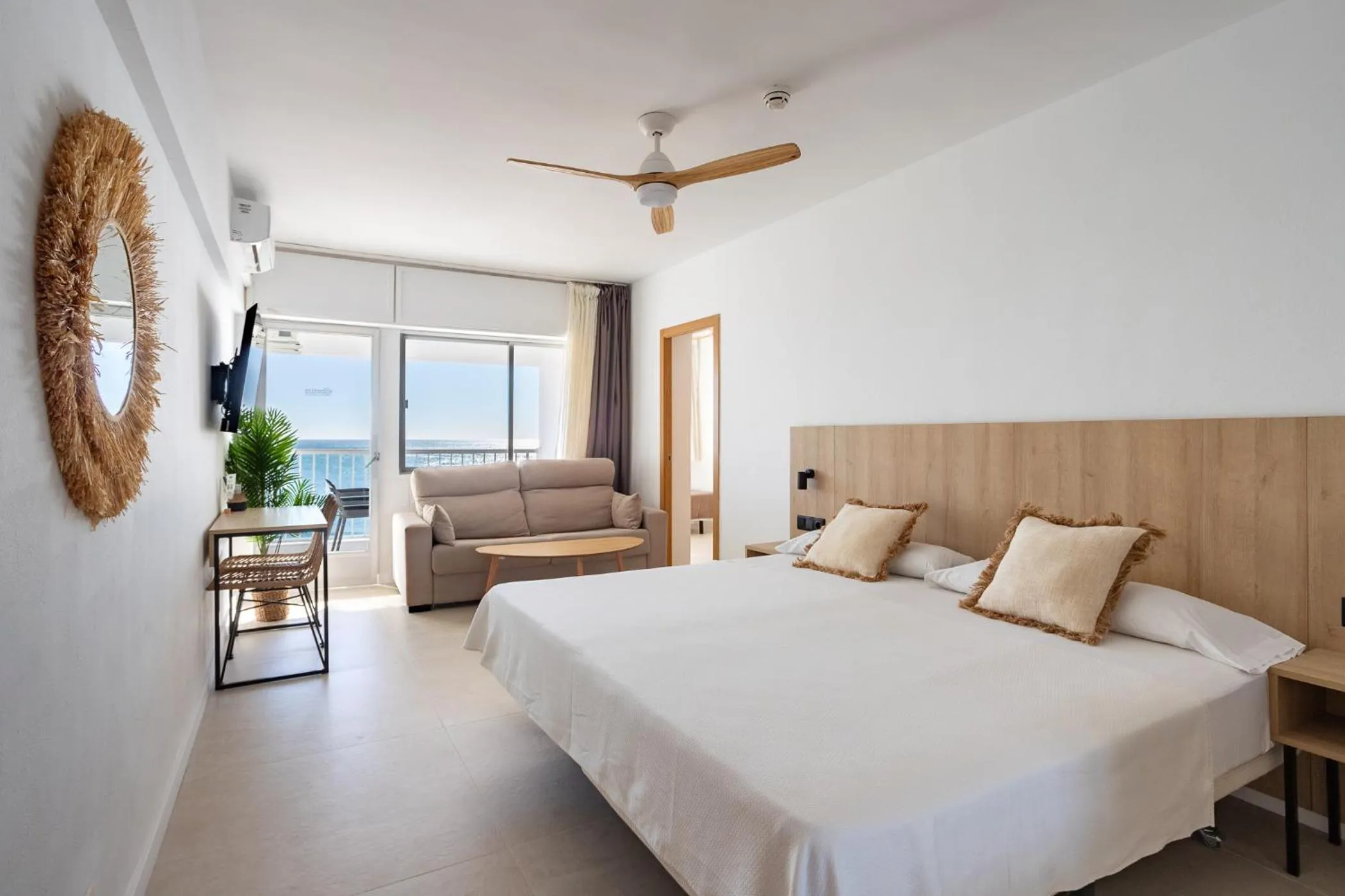 Bed in Apartamentos Mirador