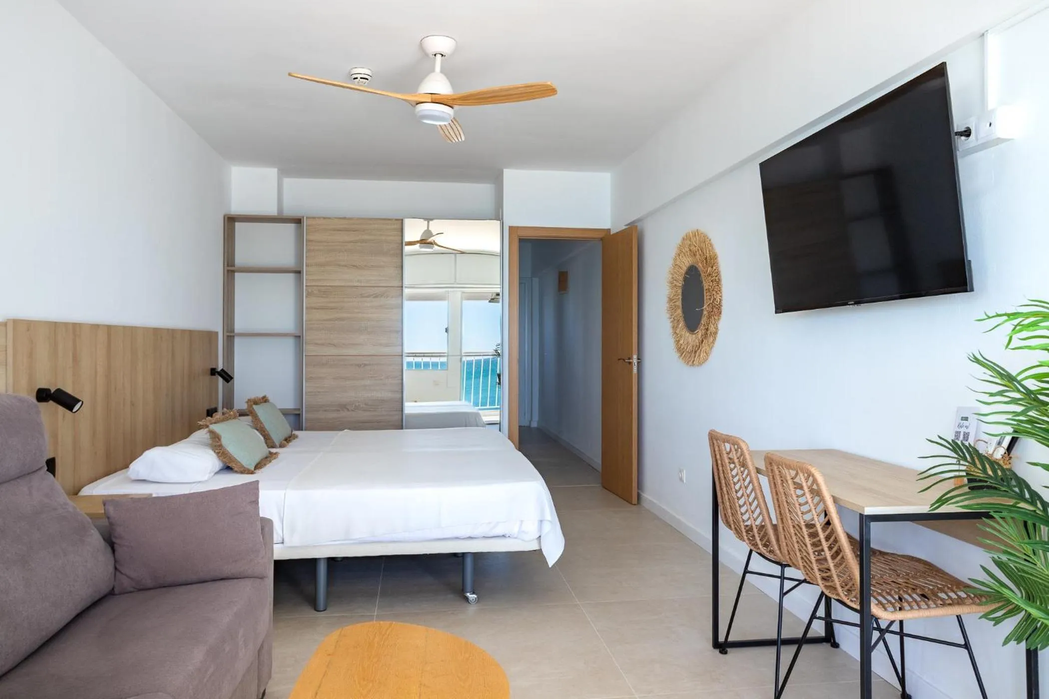 Bed in Apartamentos Mirador