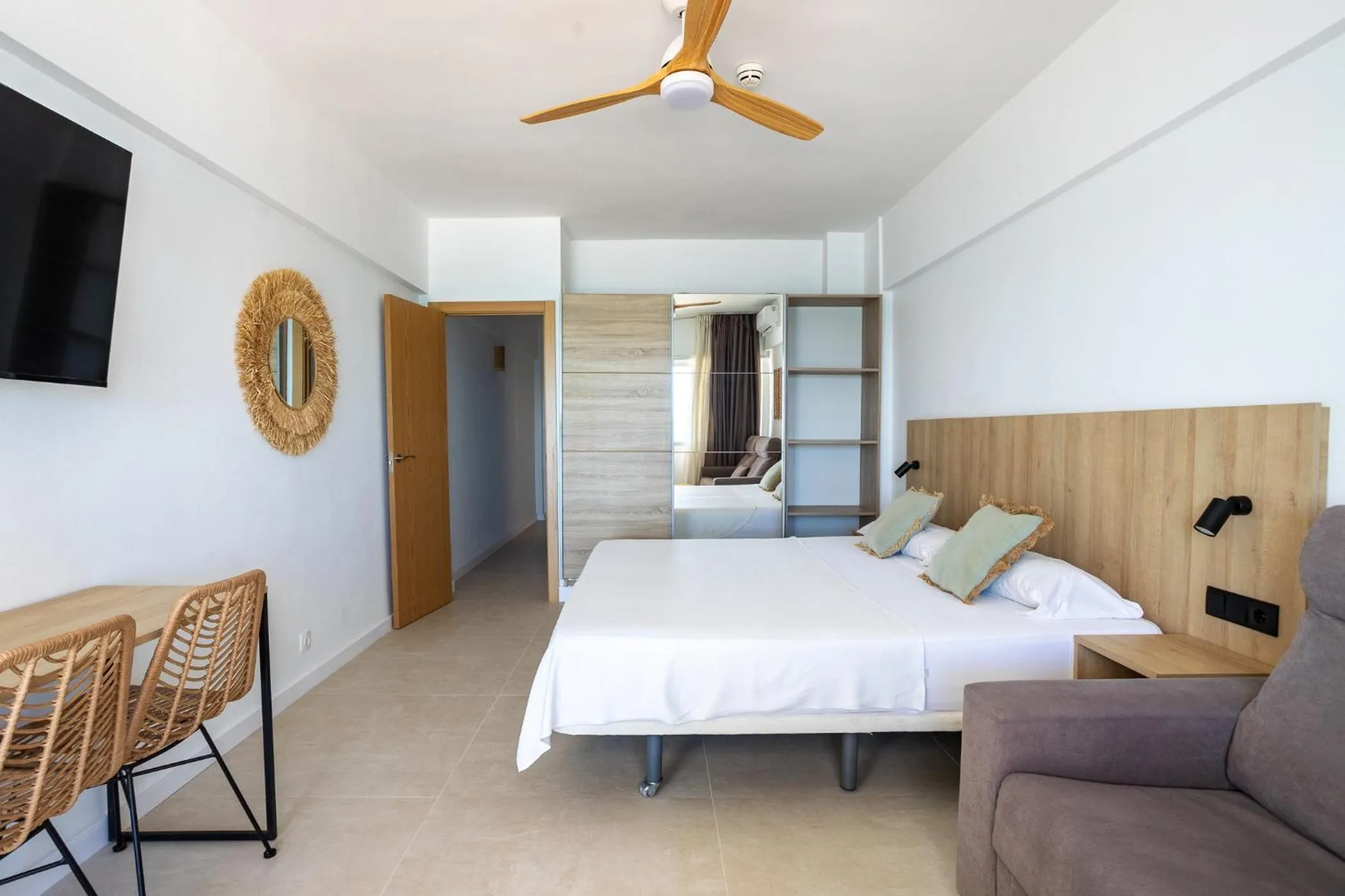 Bed in Apartamentos Mirador