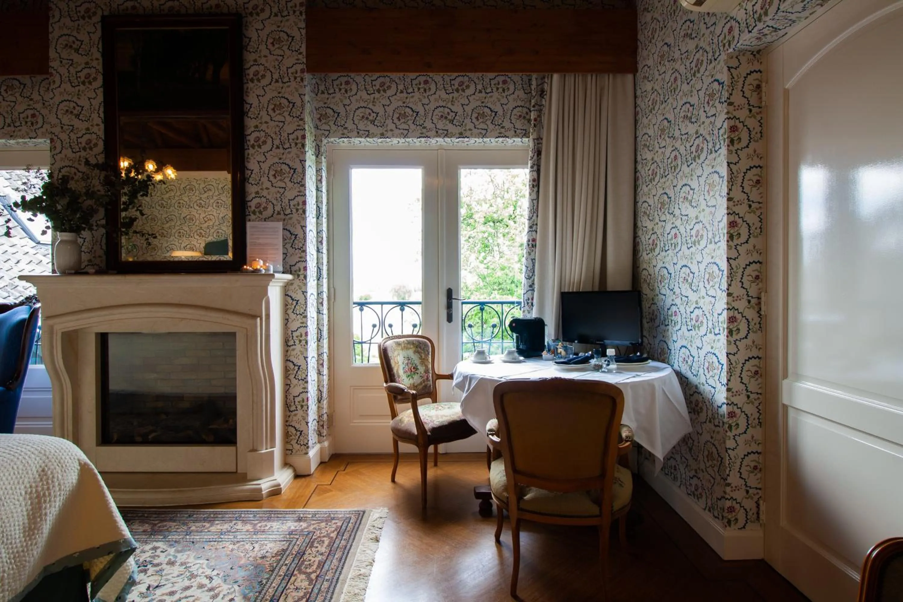 Seating area in Villa Veertien