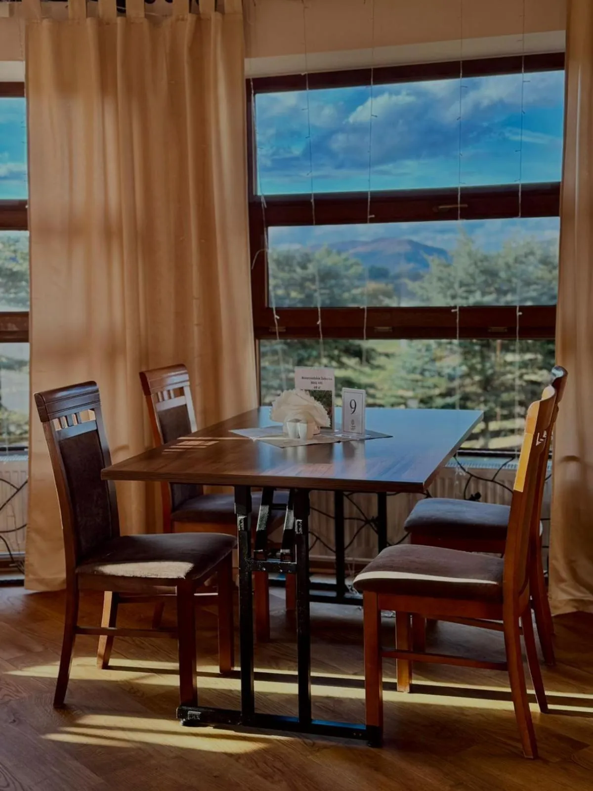 Mountain view in Bieszczadzka Ostoja