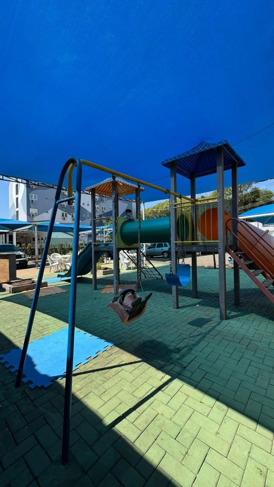 Children play ground in Hotel Portinari Ponte da Amizade