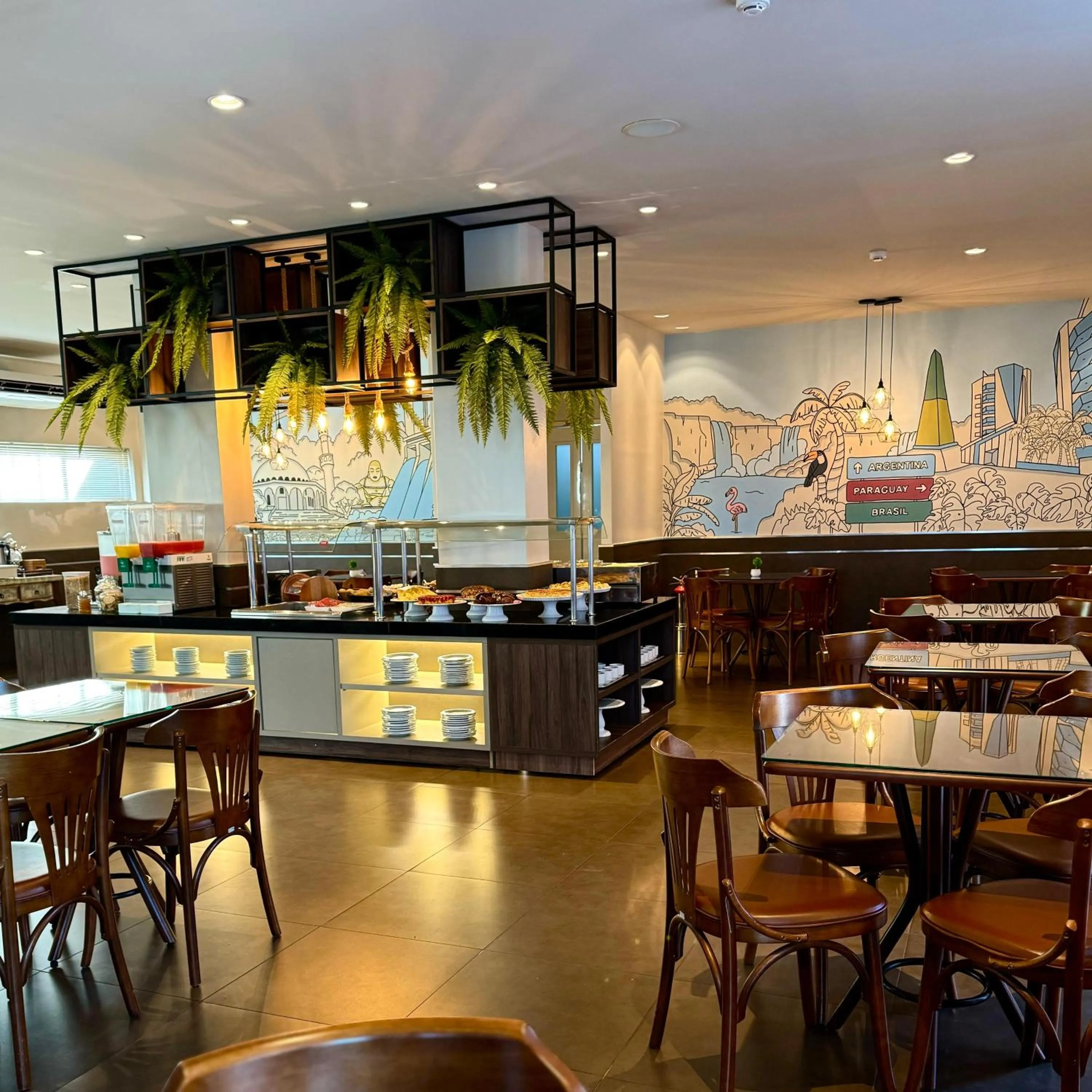 Breakfast in Hotel Portinari Ponte da Amizade