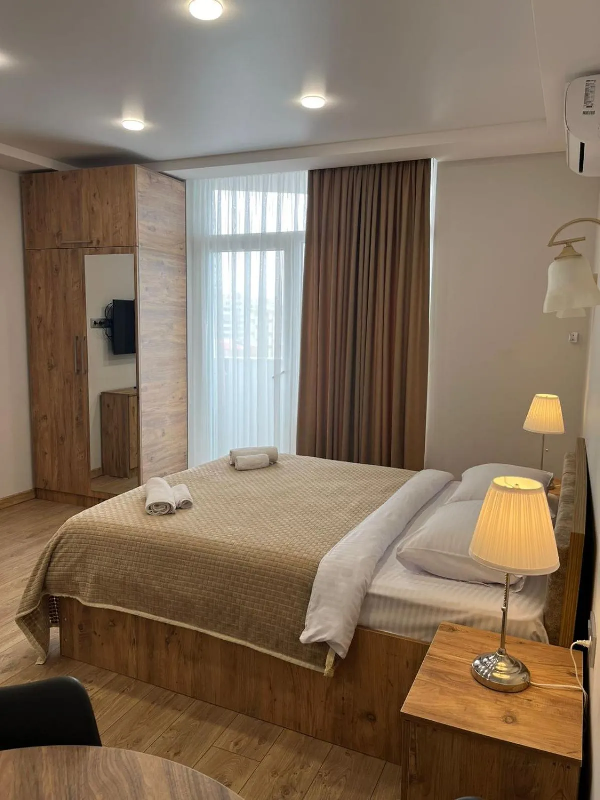 Bed in Aparthotel Holiday Lux Batumi