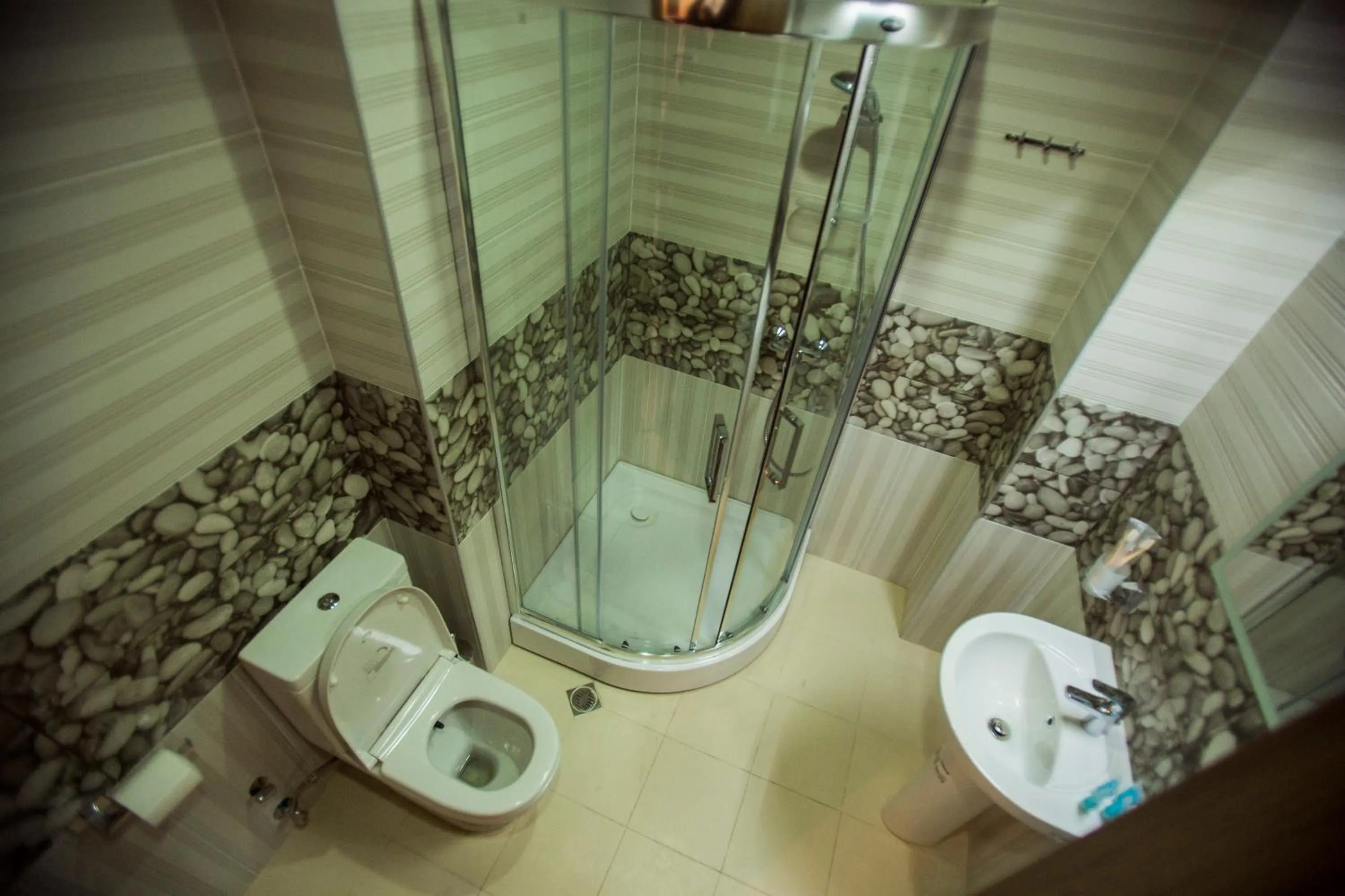 Shower in Aparthotel Holiday Lux Batumi