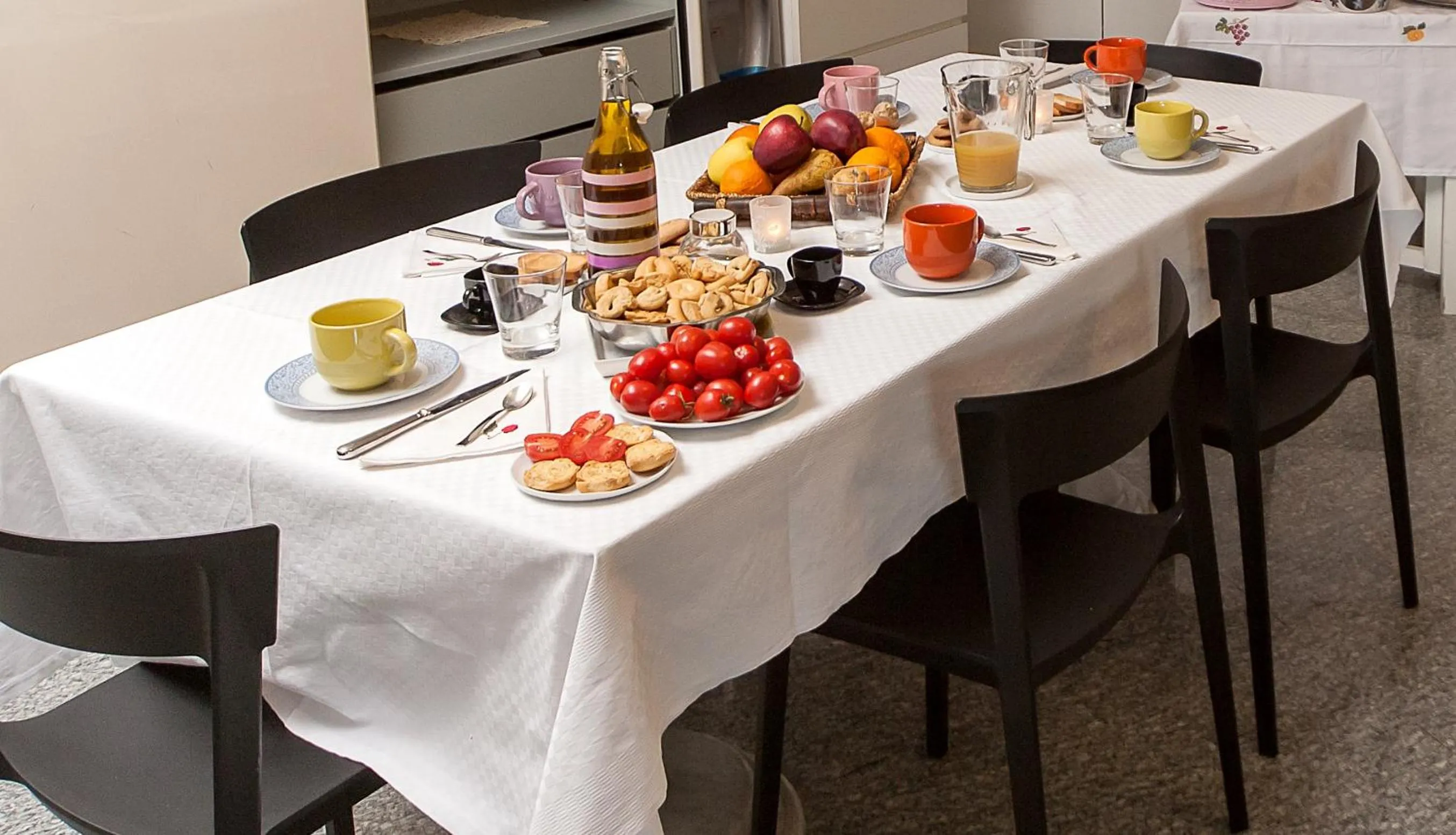 Communal lounge/ TV room in B&B Magna Grecia di Gallitelli