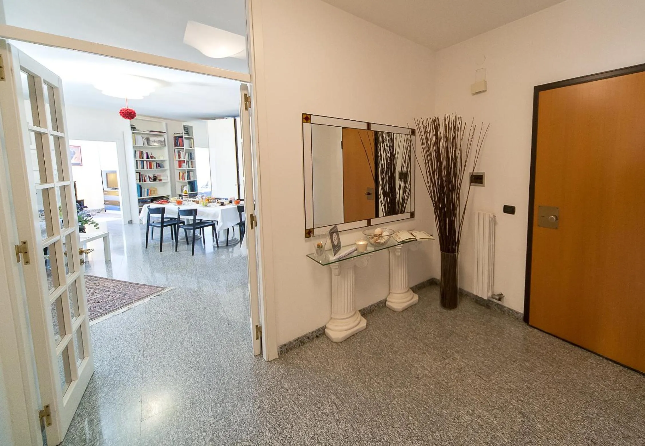 Communal lounge/ TV room in B&B Magna Grecia di Gallitelli