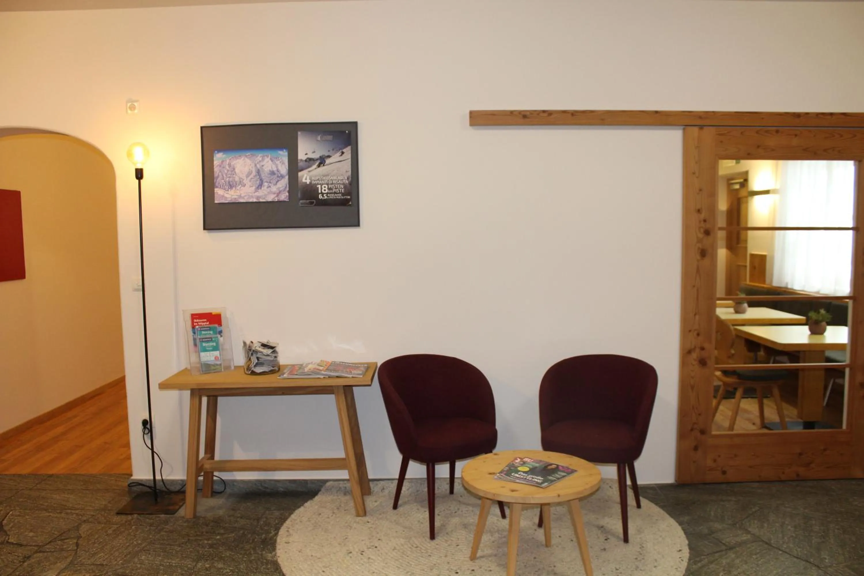 Lobby or reception in Hotel Argentum by Bergkristall