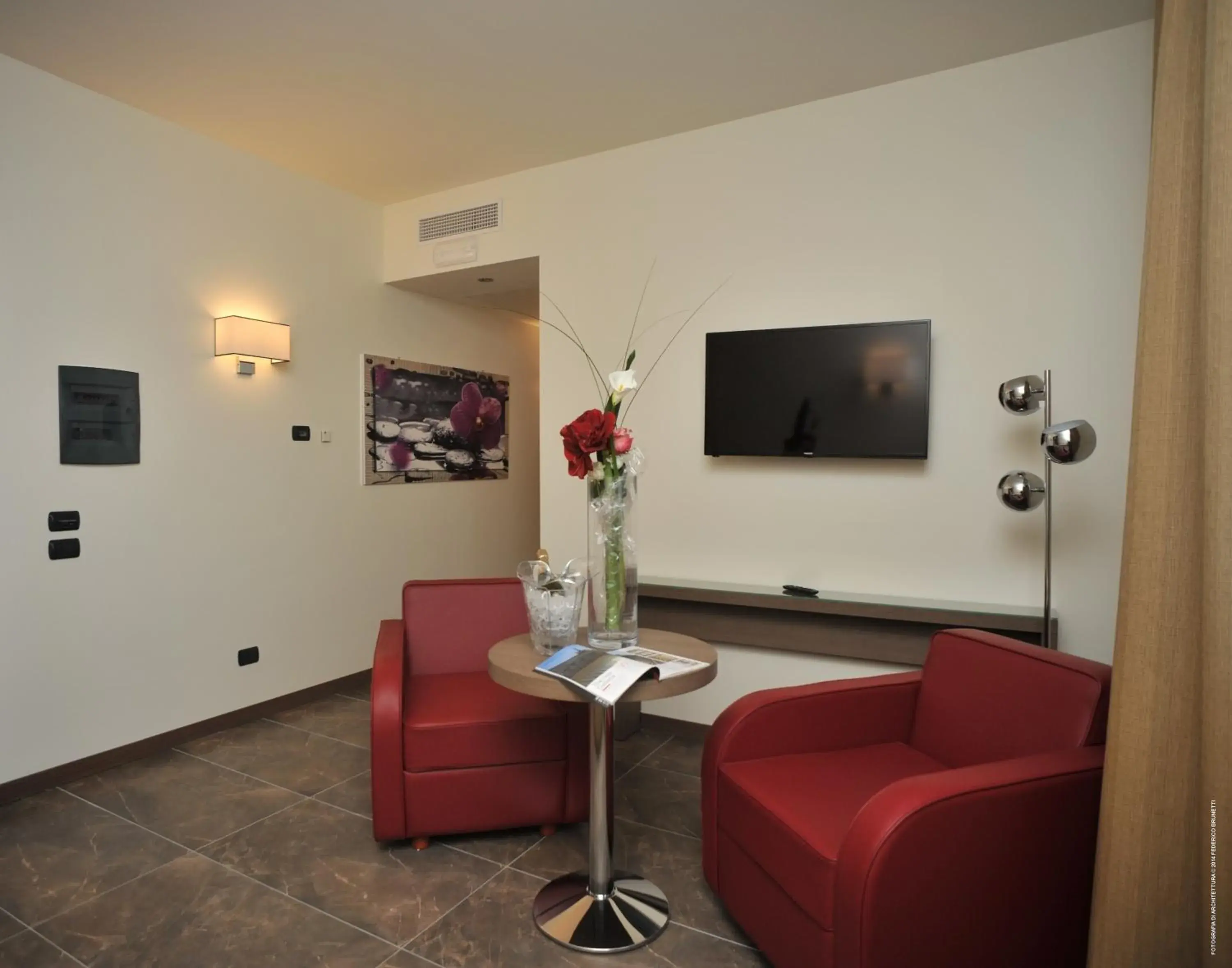 Living room in Klima Hotel Milano Fiere Living room in Klima Hotel Milano Fiere