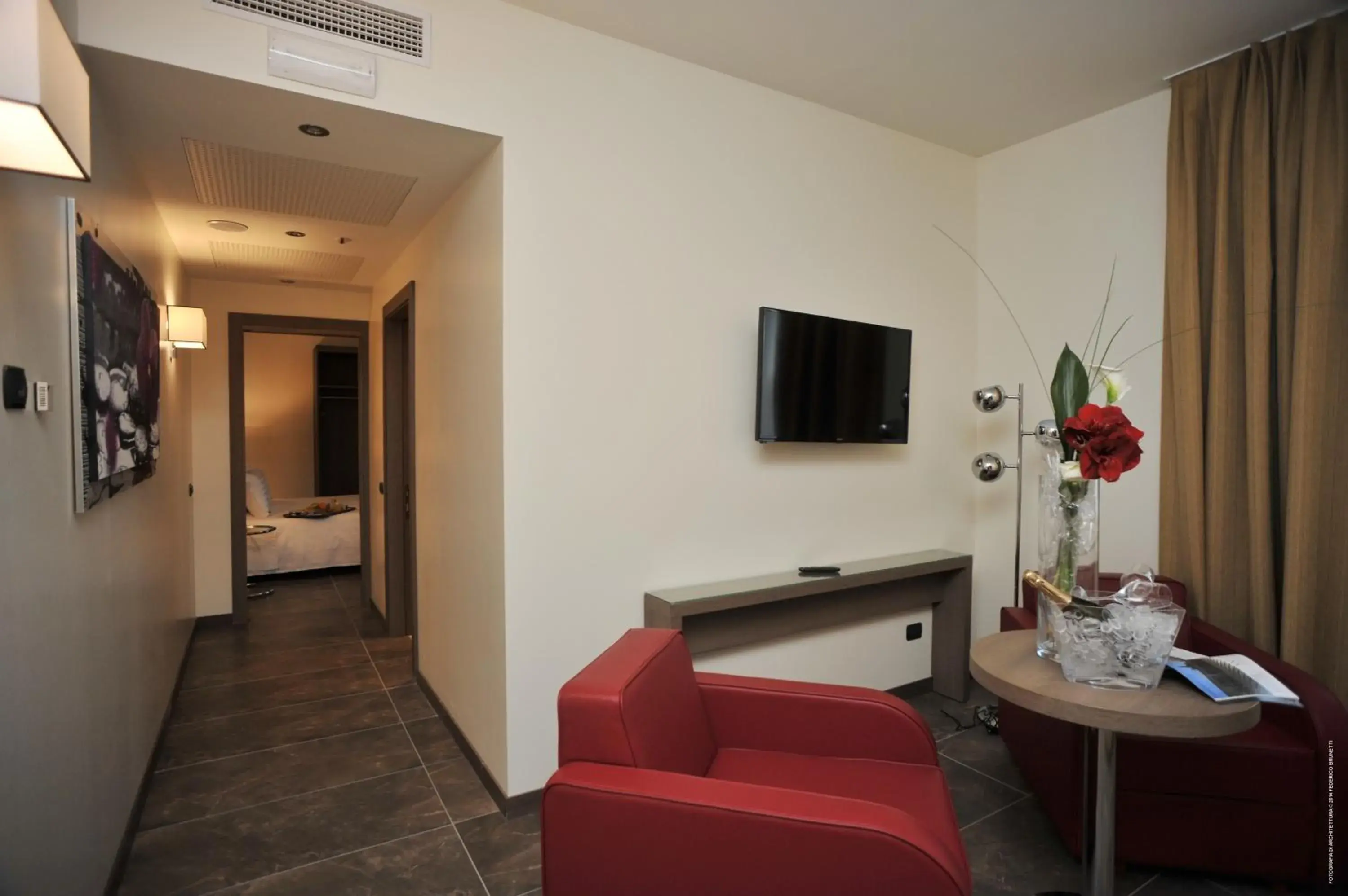 Living room, Bed in Klima Hotel Milano Fiere Living room, Bed in Klima Hotel Milano Fiere