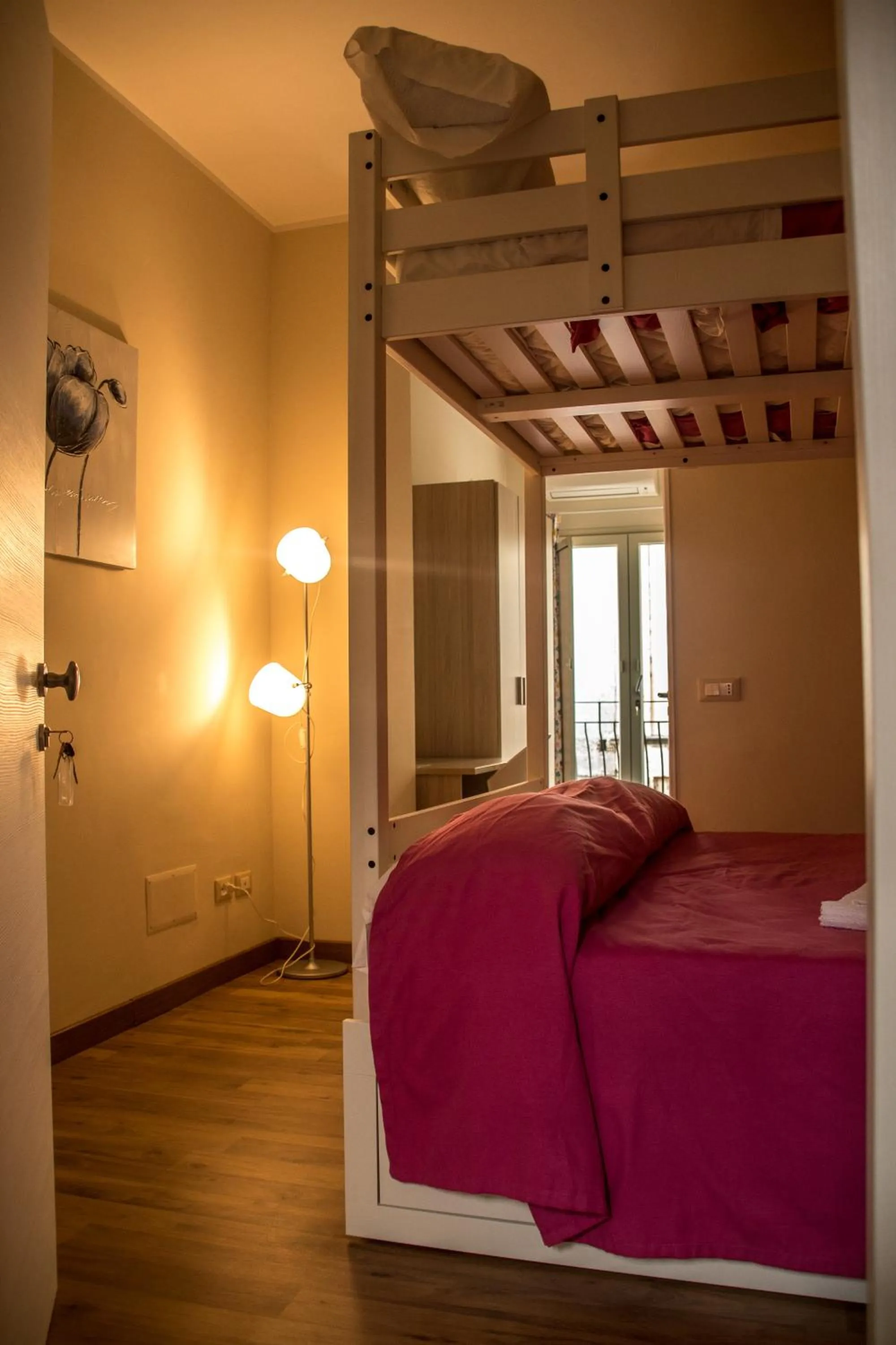 Bed in APRILE Bed and Breakfast