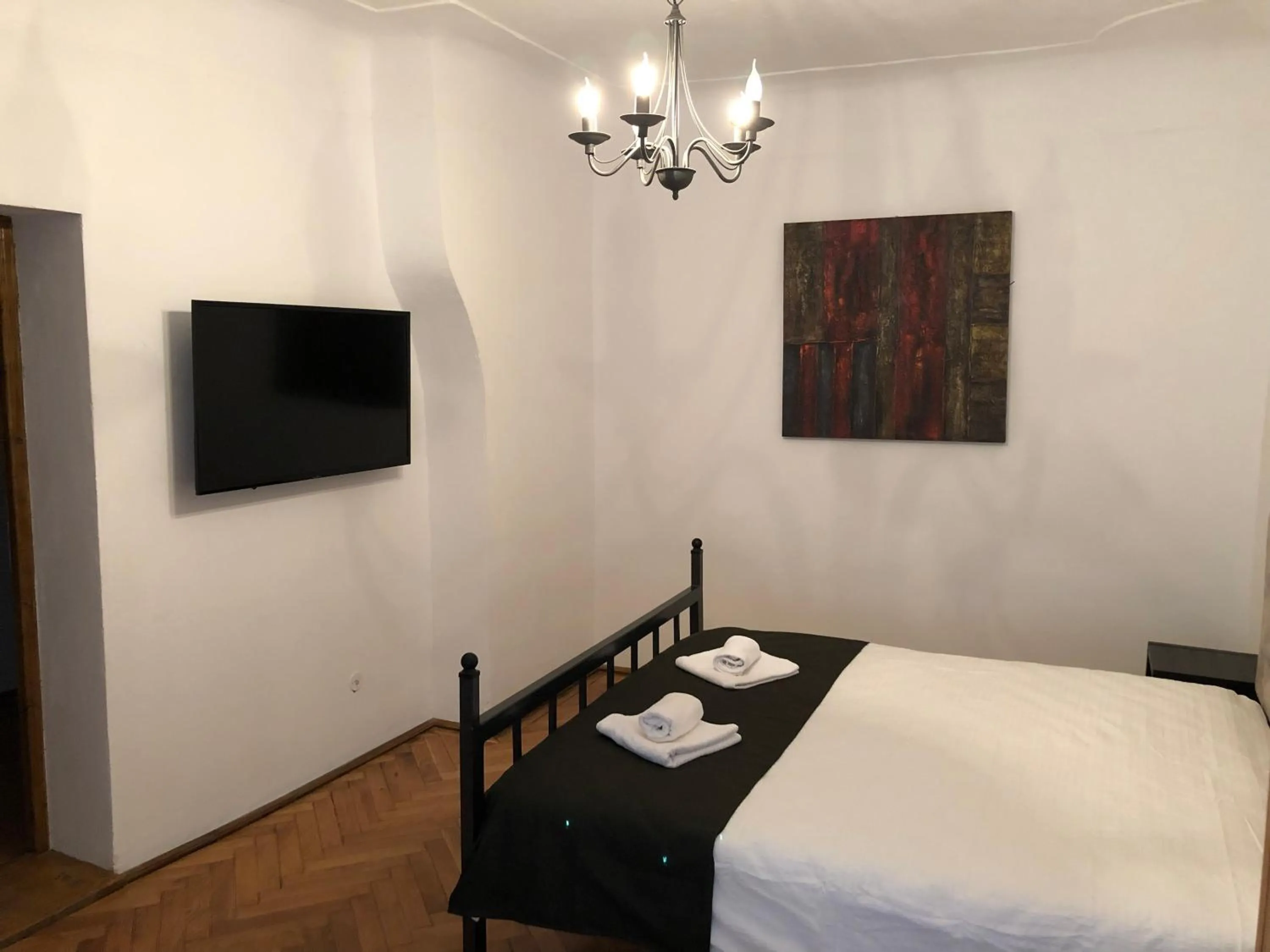 Bed in Poet Pastior Residence