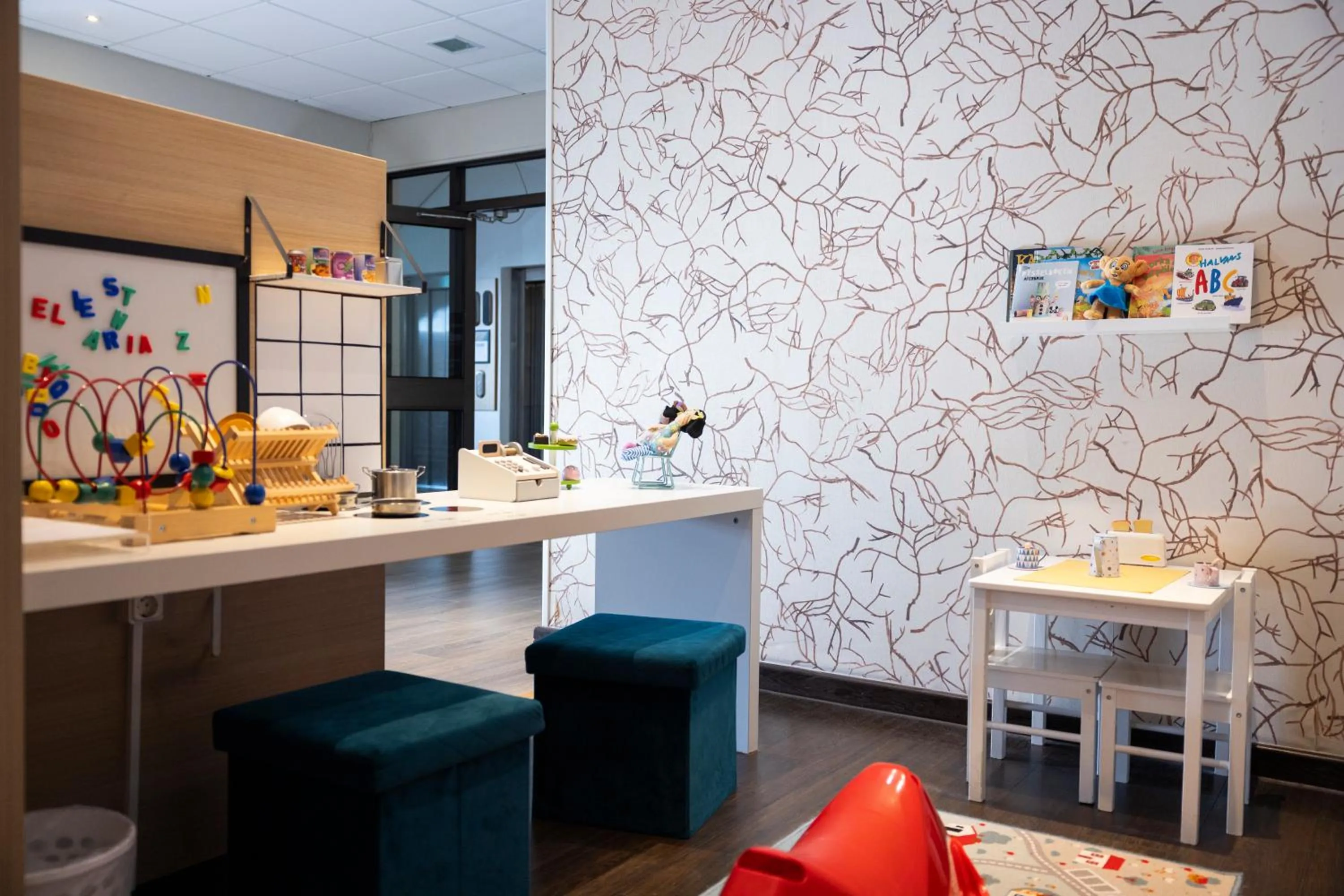 Children play ground in Good Morning+ Nyköping