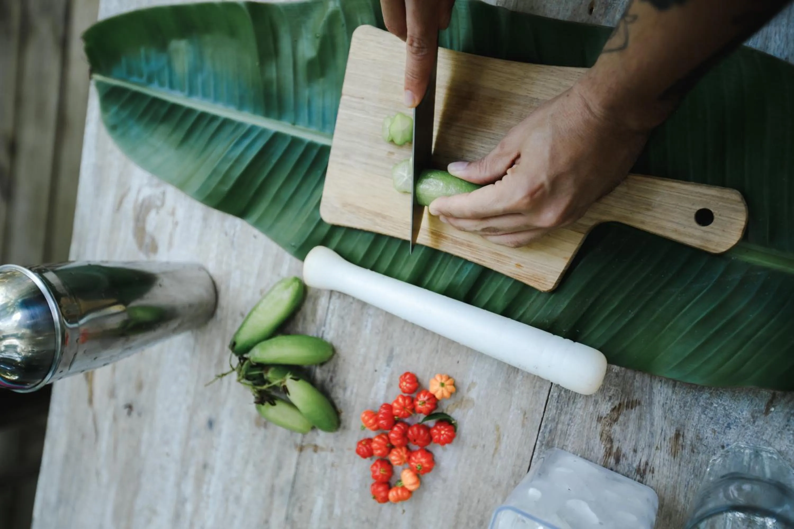 Drinks in Pousada Seis e Meia