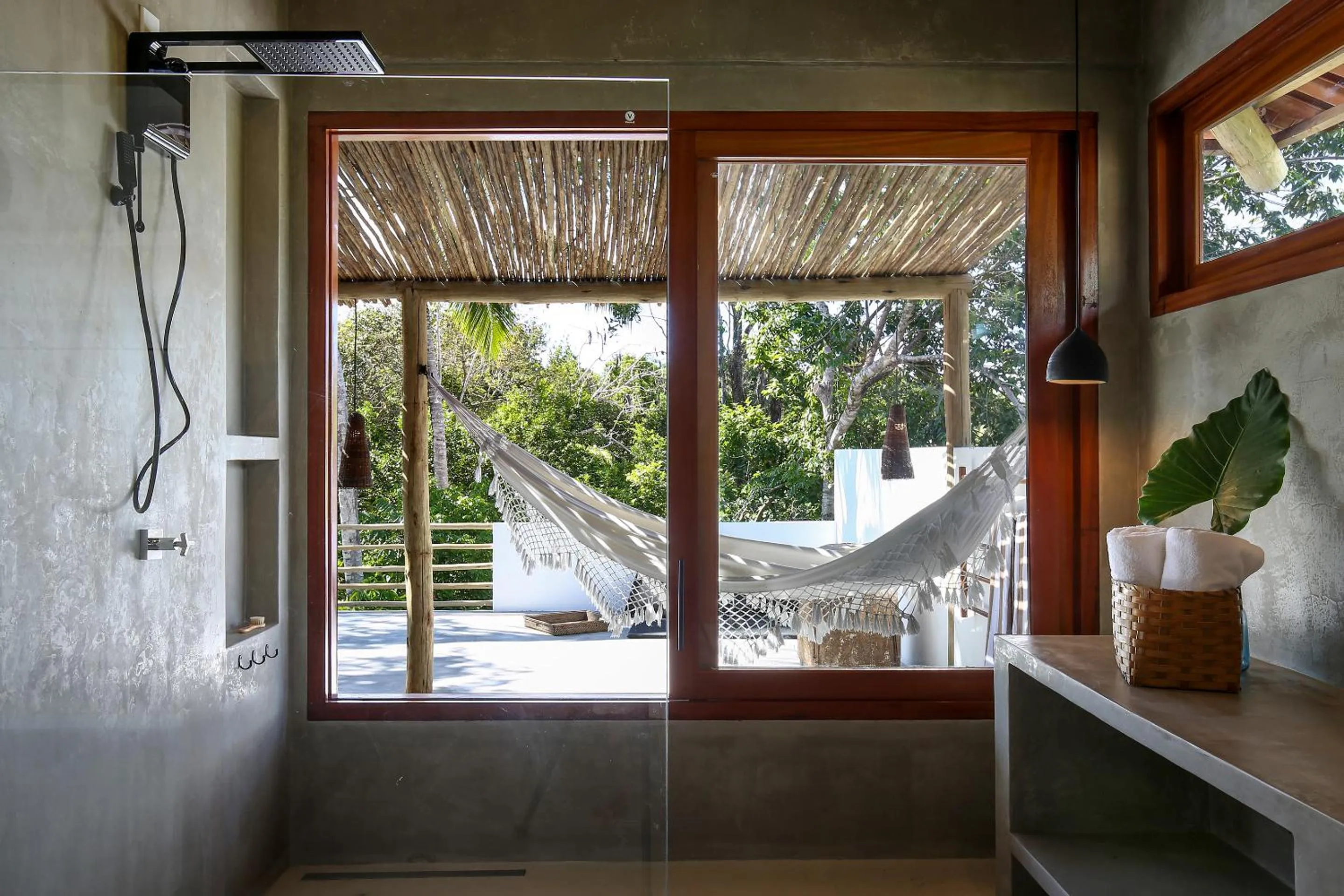 Bathroom in Pousada Seis e Meia