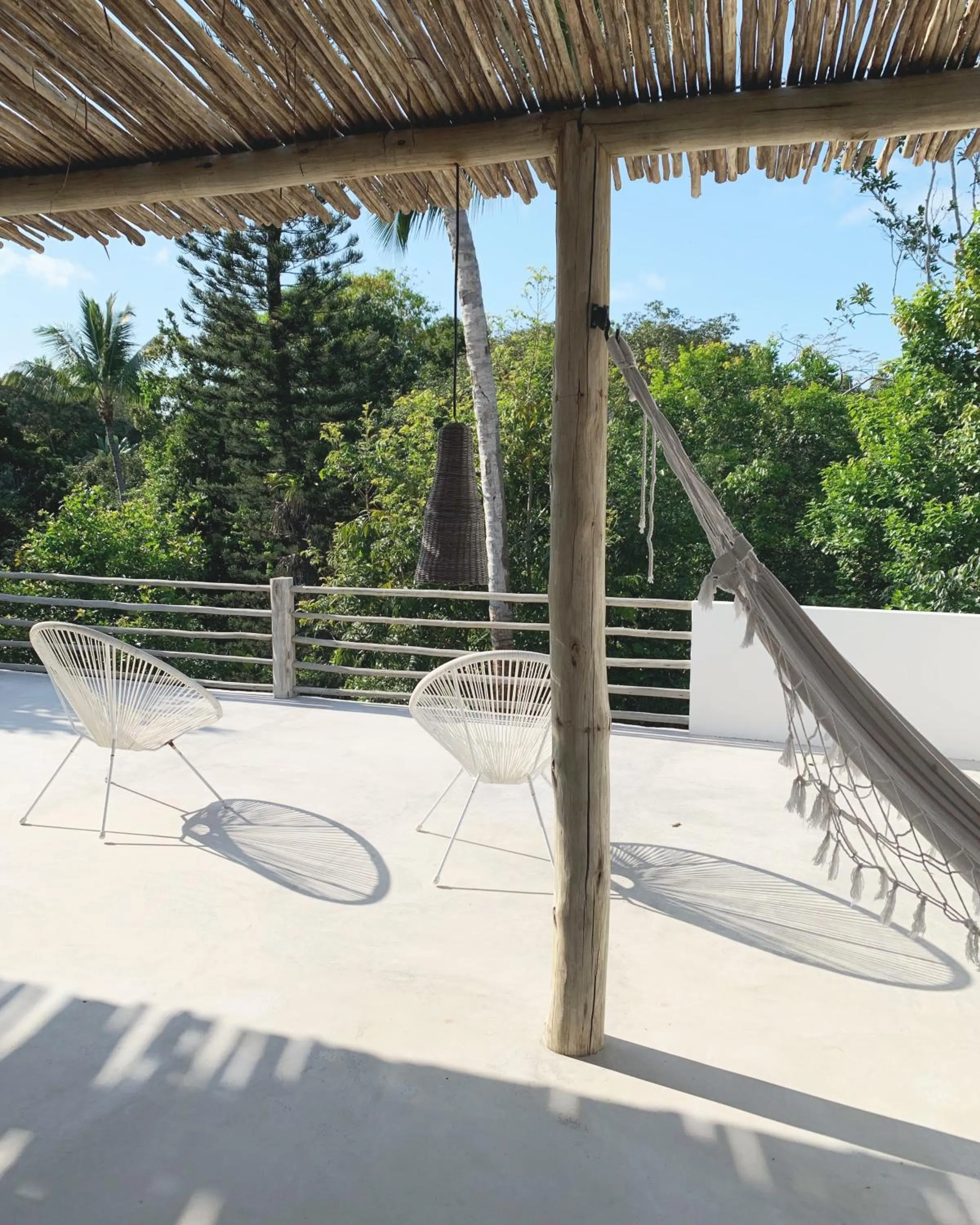 Balcony/Terrace in Pousada Seis e Meia