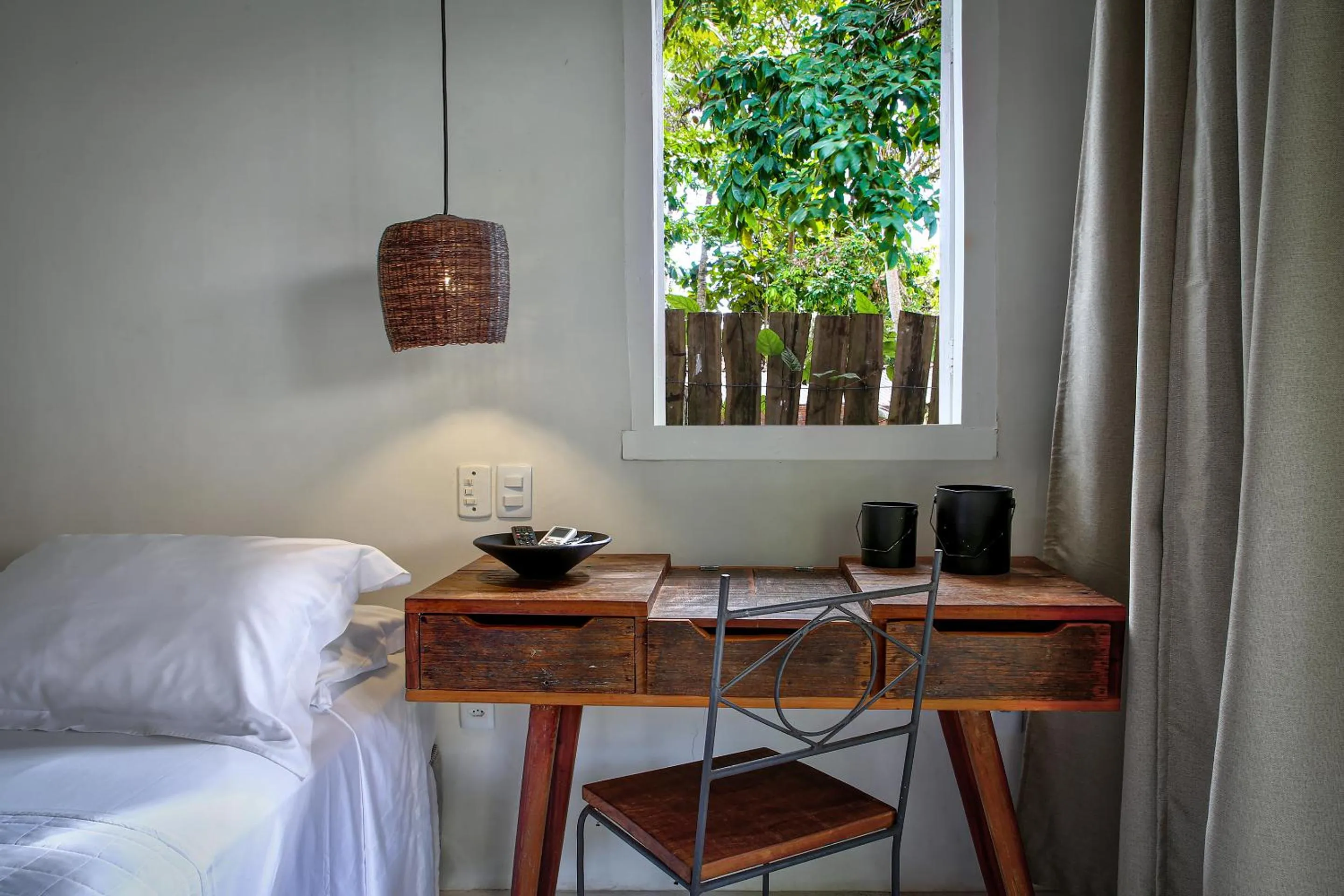 Bedroom, Bed in Pousada Seis e Meia