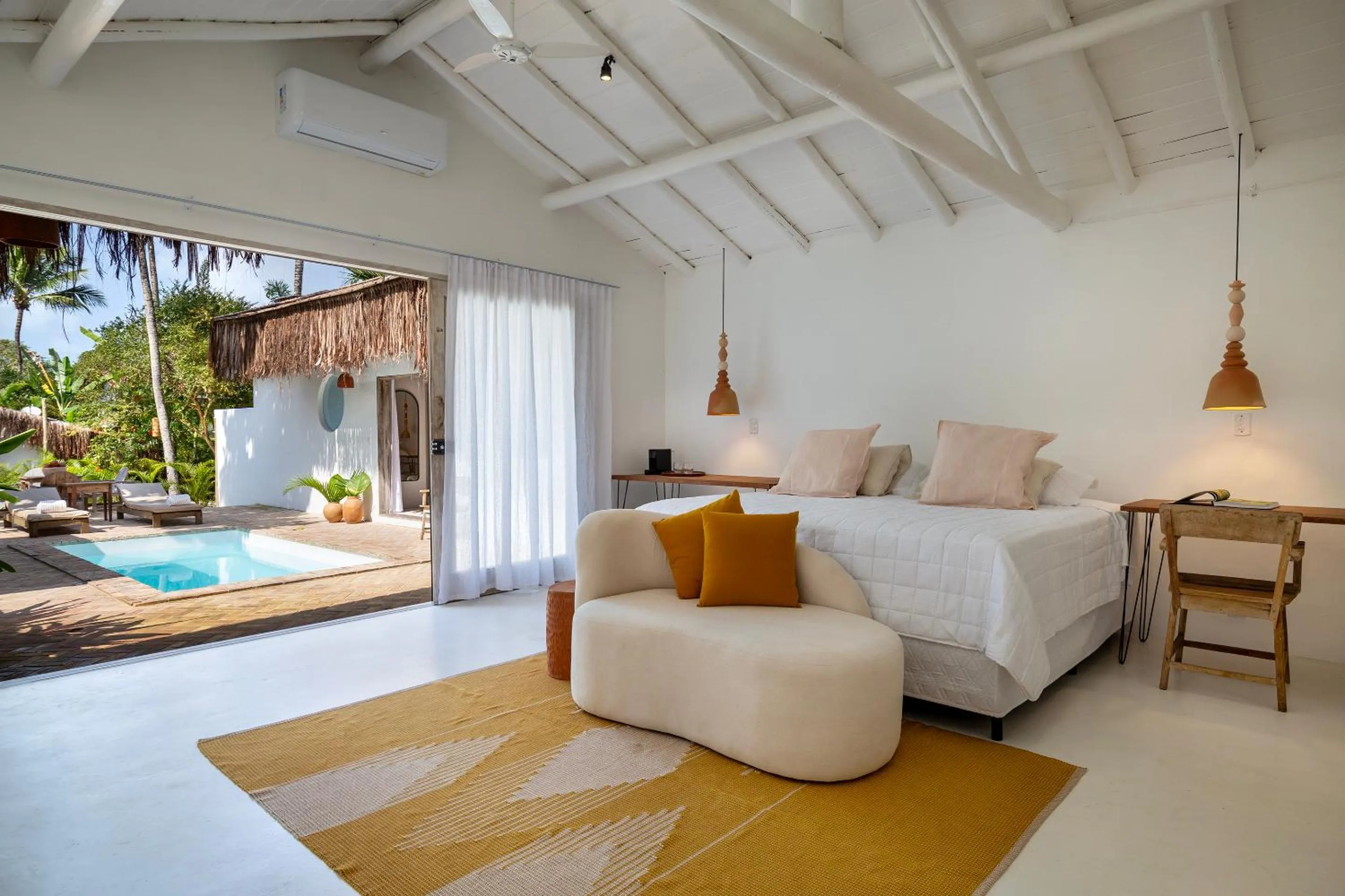 Bedroom, Bed in Pousada Seis e Meia