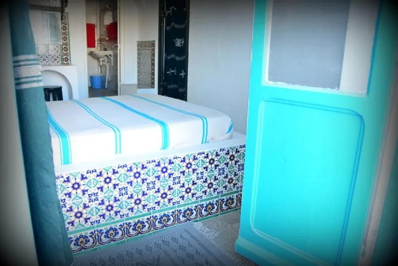 Bed in Hôtel Djerba Erriadh