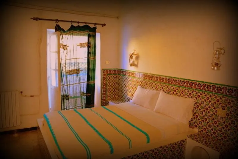 Bed in Hôtel Djerba Erriadh