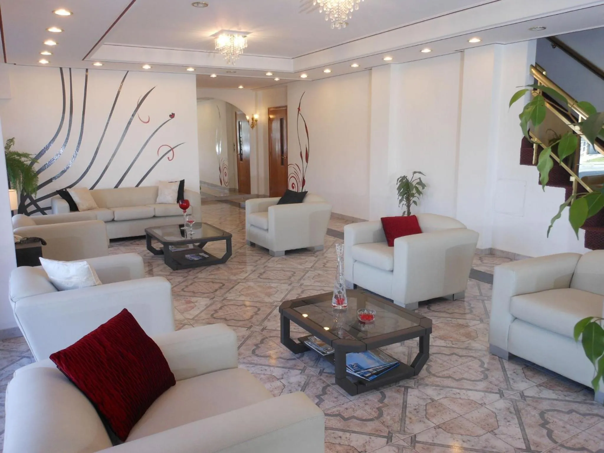 Lobby or reception in Montecarlo Apartment & Suite