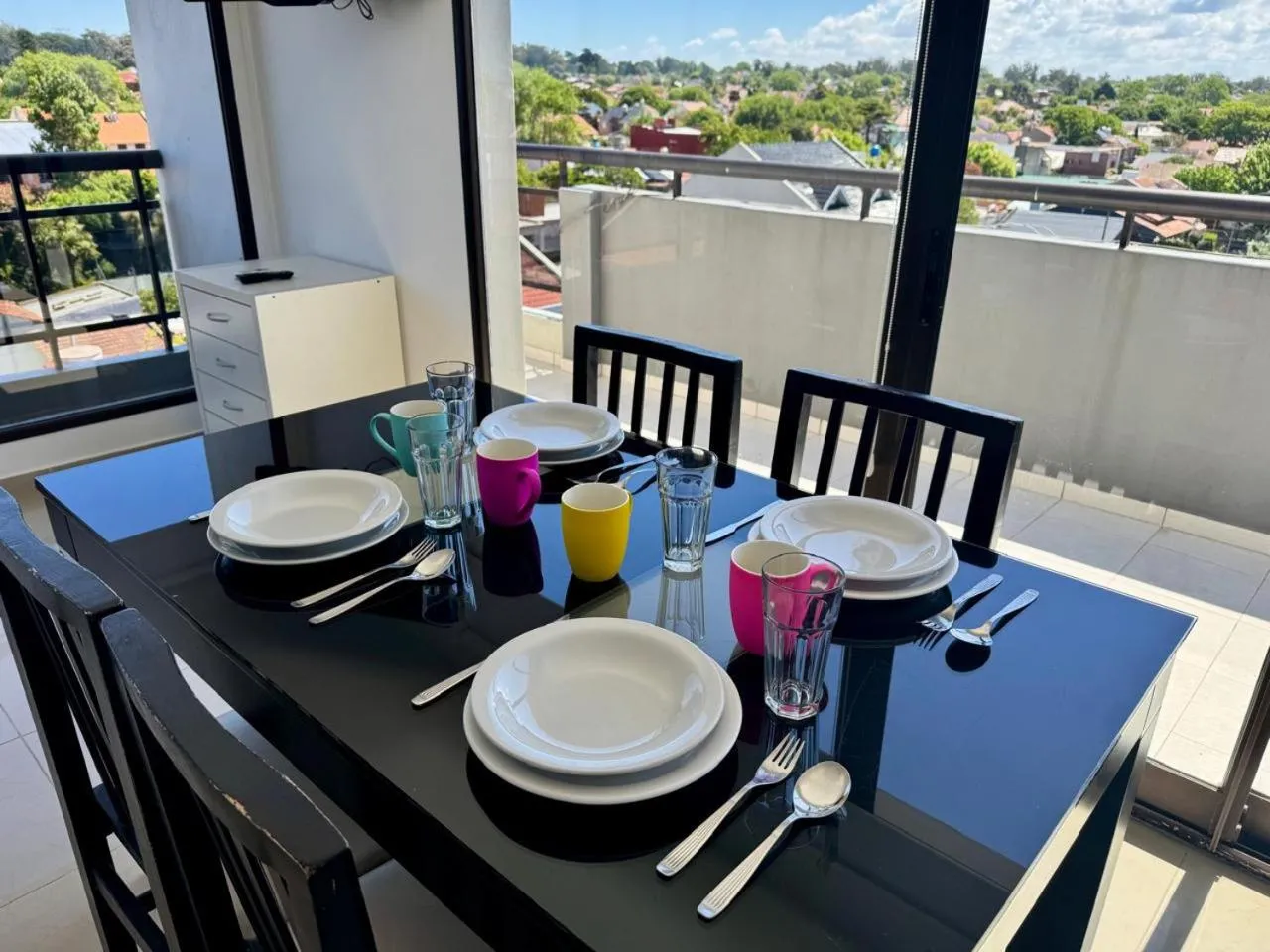 Dining area in Montecarlo Apartment & Suite