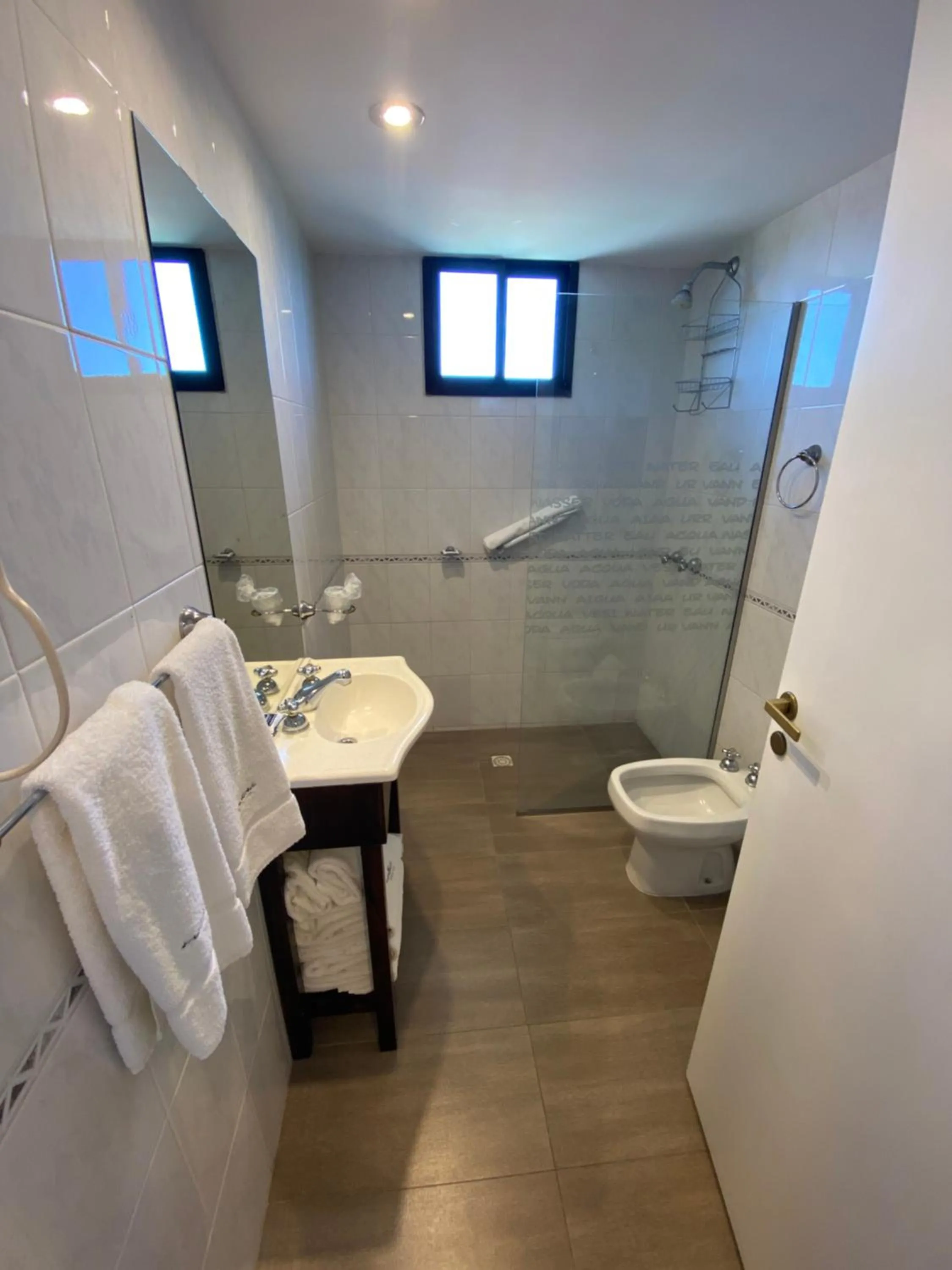 Shower in Montecarlo Apartment & Suite