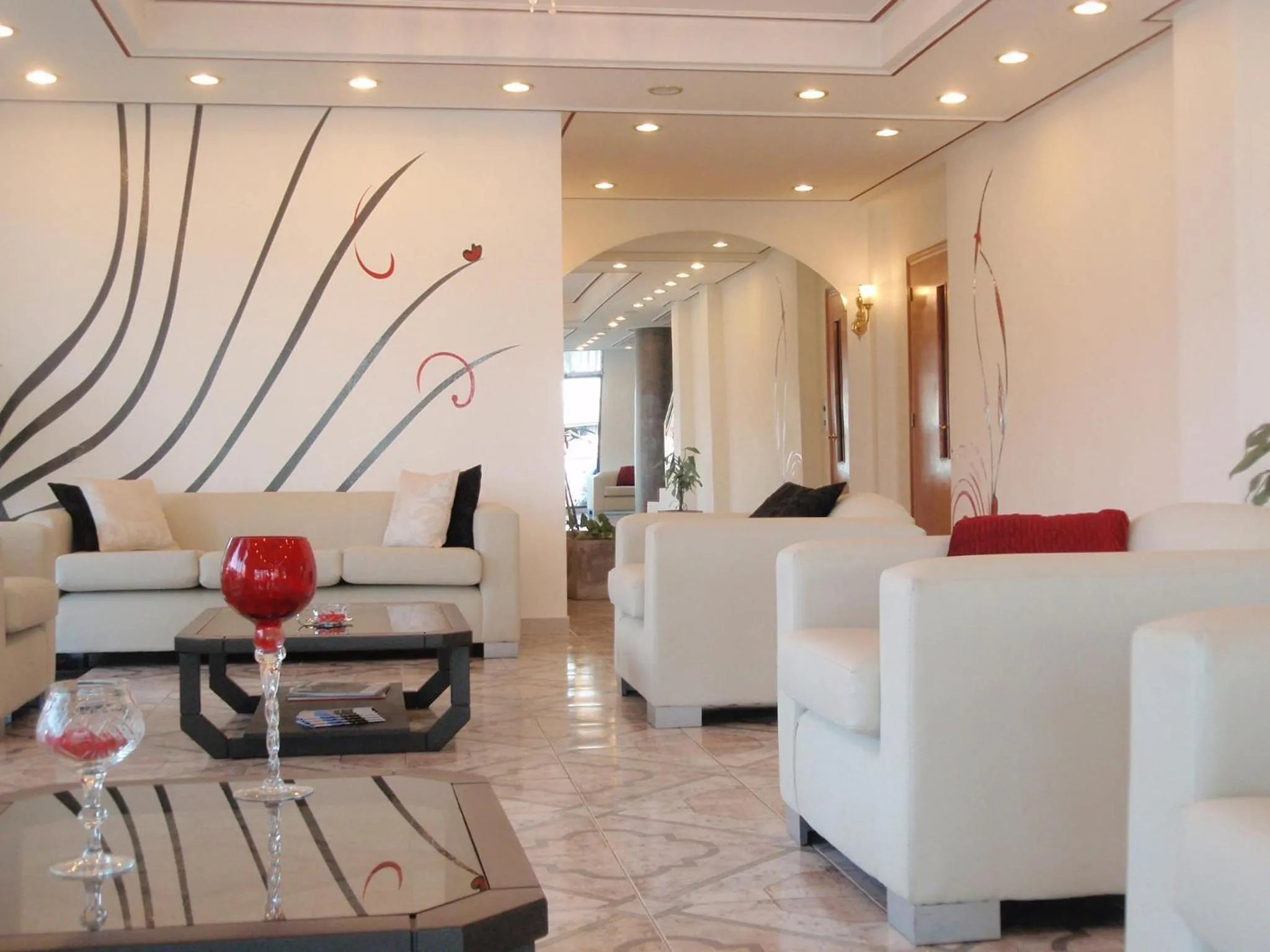 Lobby or reception in Montecarlo Apartment & Suite