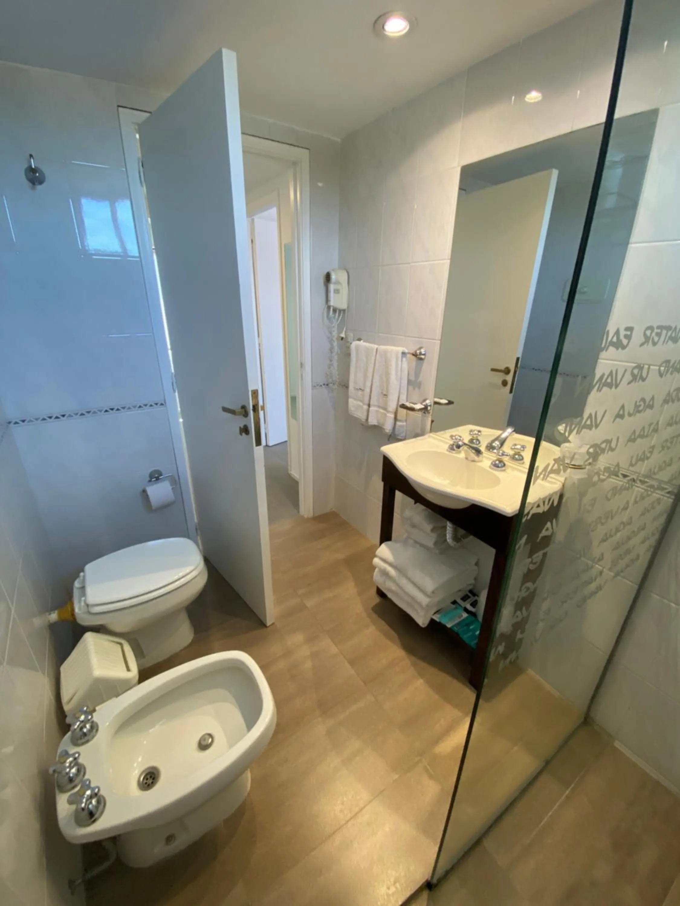 Shower in Montecarlo Apartment & Suite